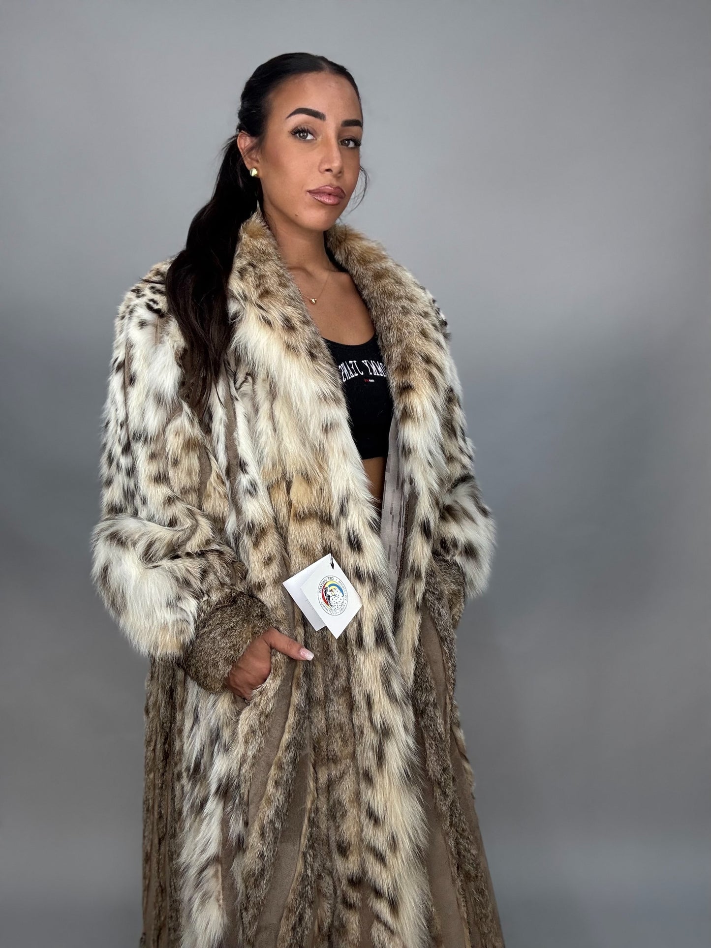 Cappotto in lince