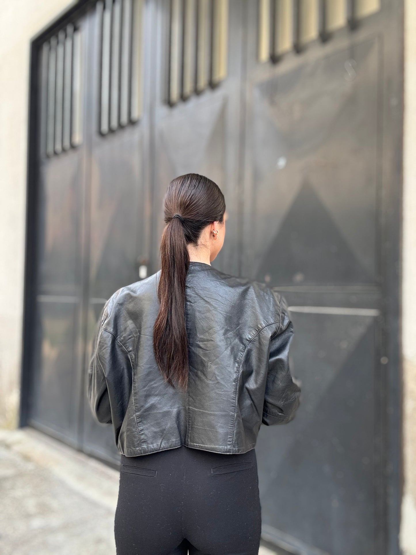 Giacca in pelle