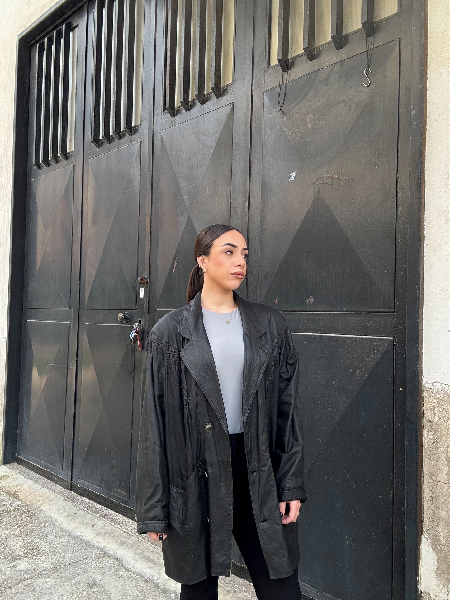Giacca in pelle