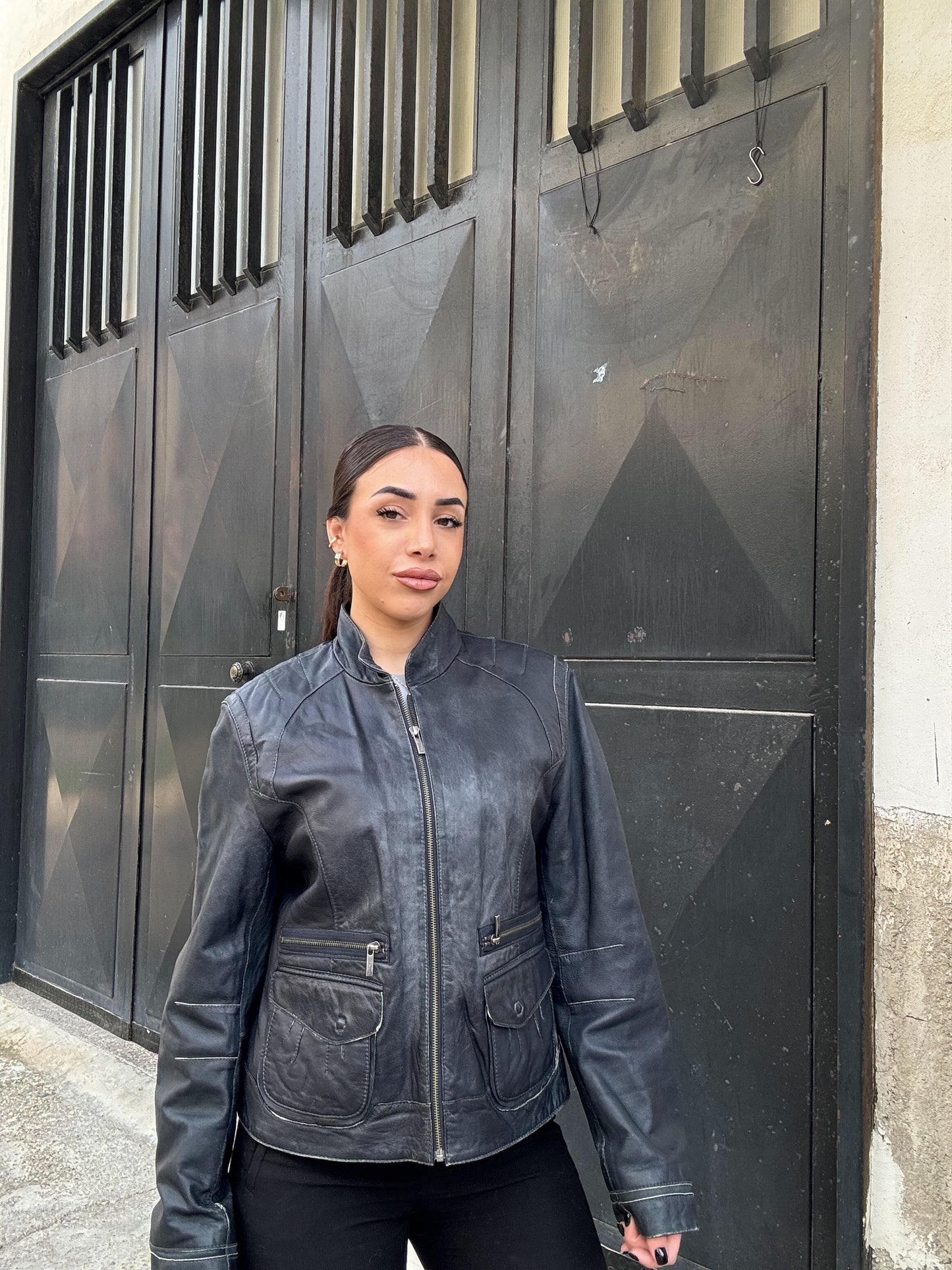 Giacca in pelle
