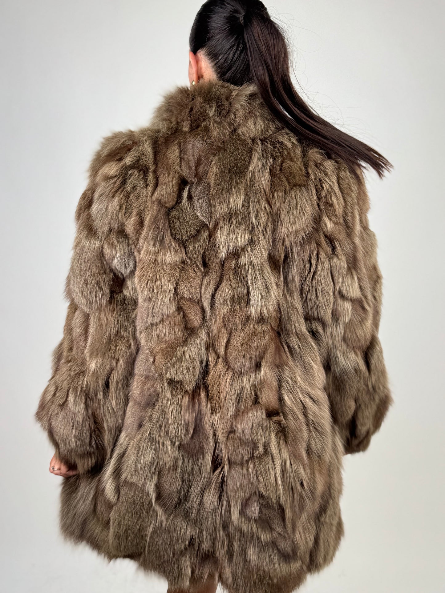 Giacca in volpe brown N51