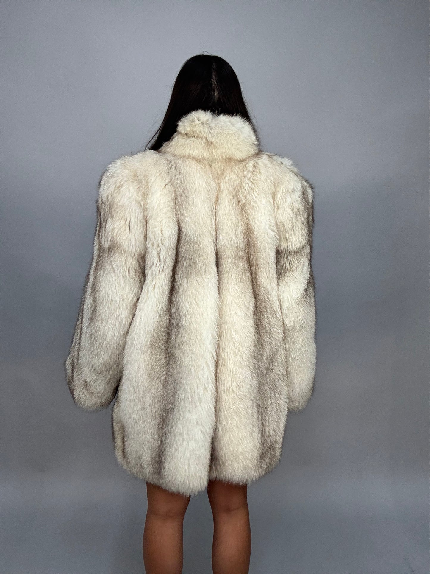 Silver fox jacket