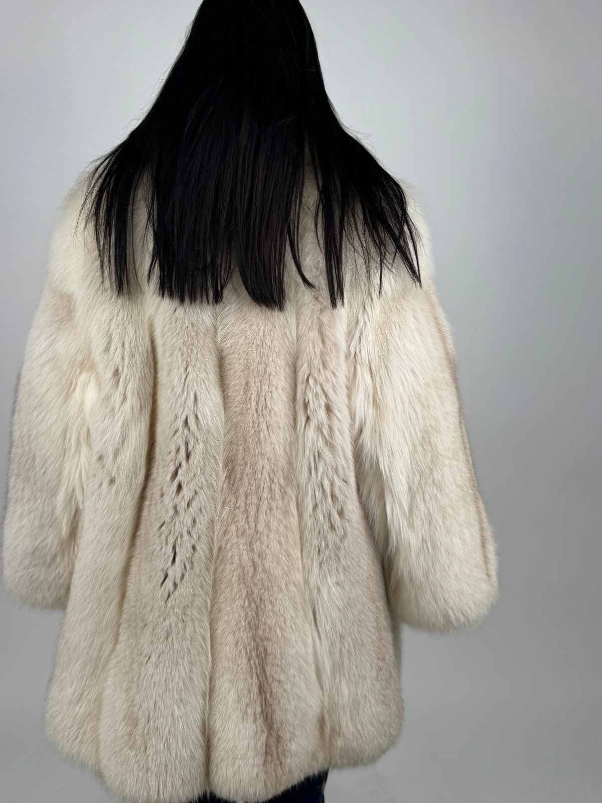 Giacca in volpe shadow N219