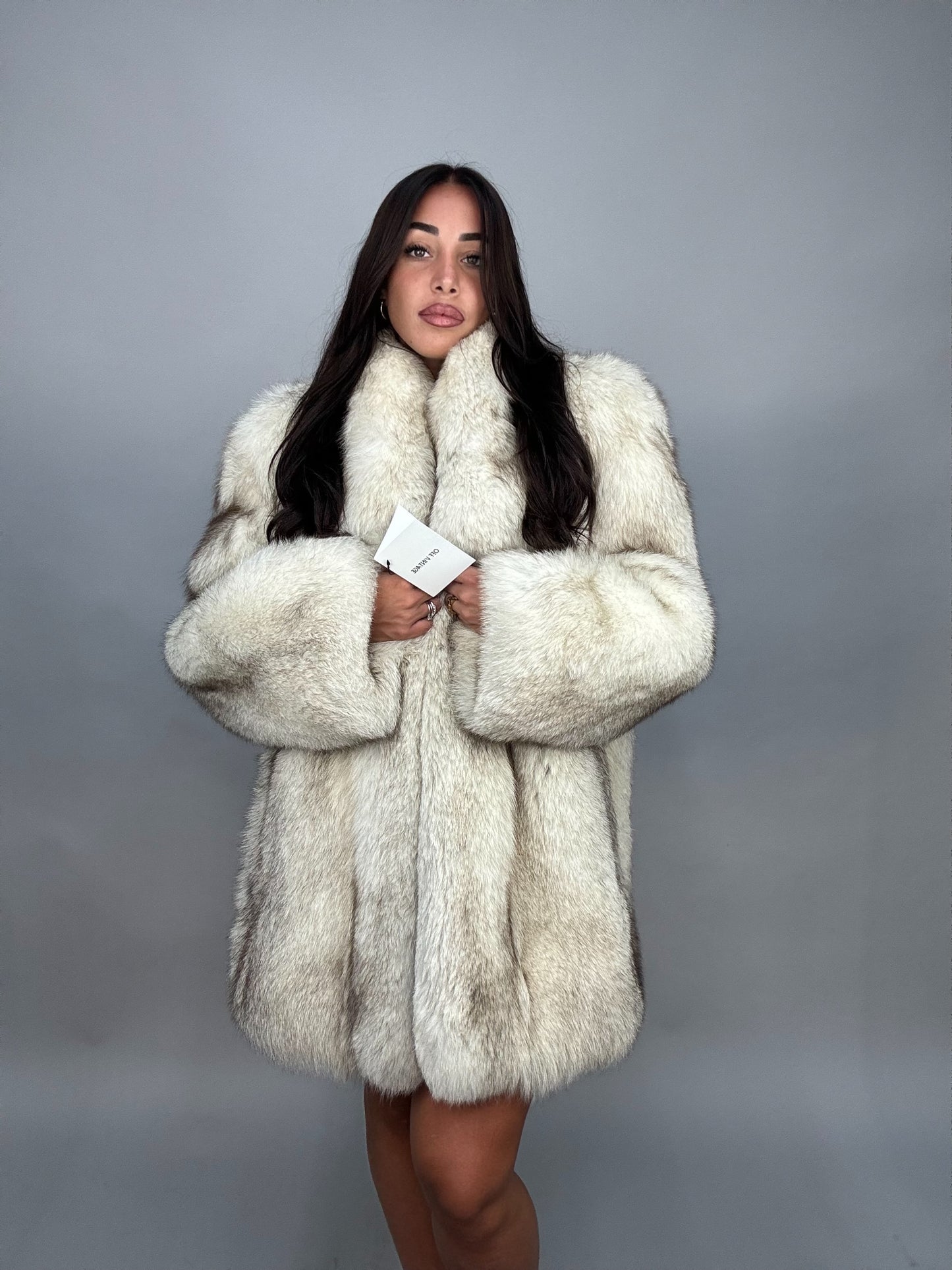 Silver fox jacket