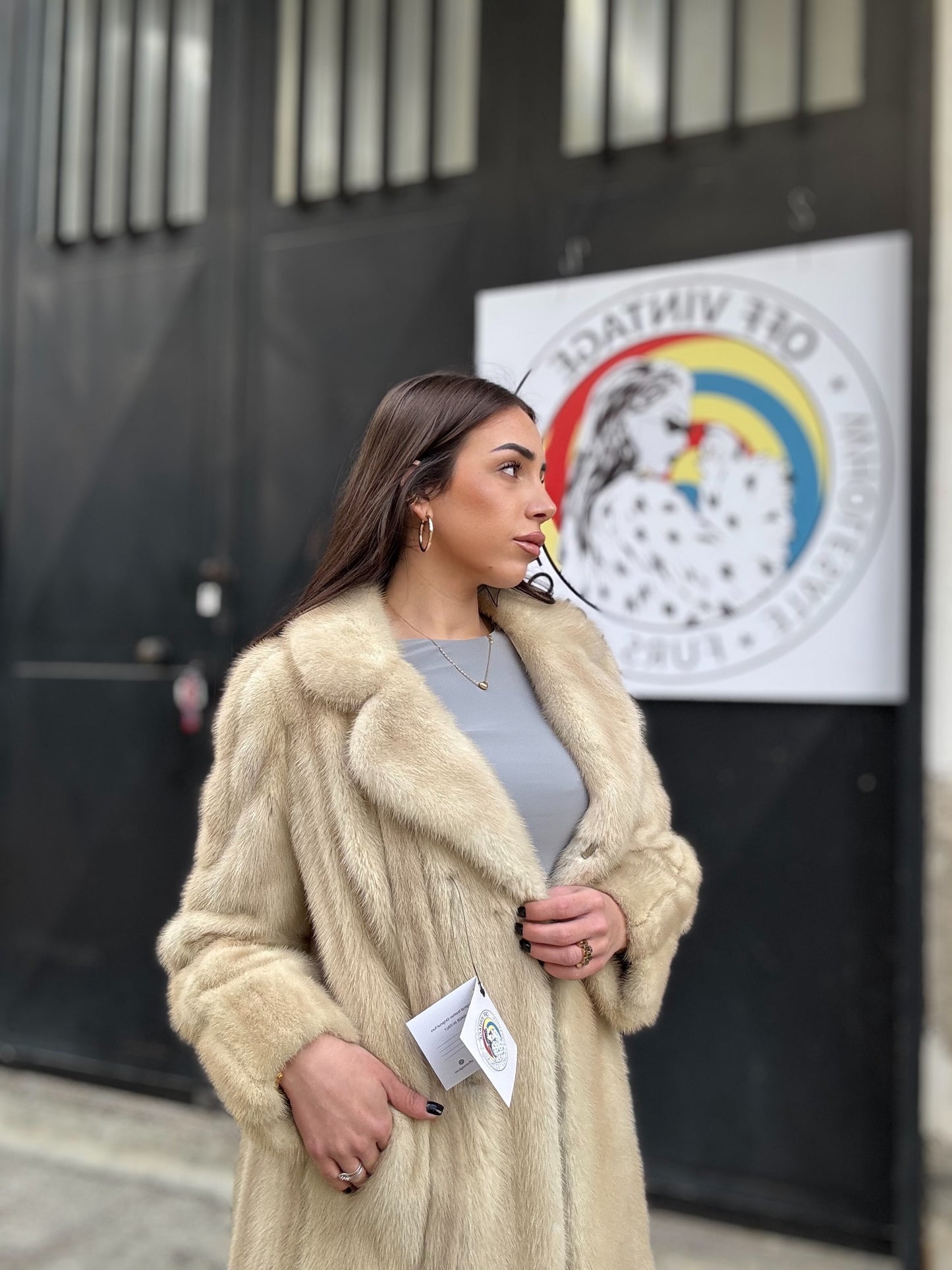 Cappotto in visone