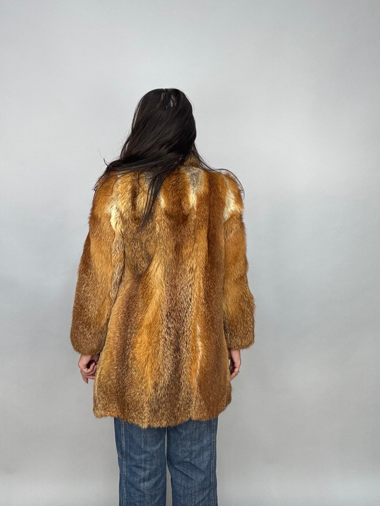 Silver fox jacket