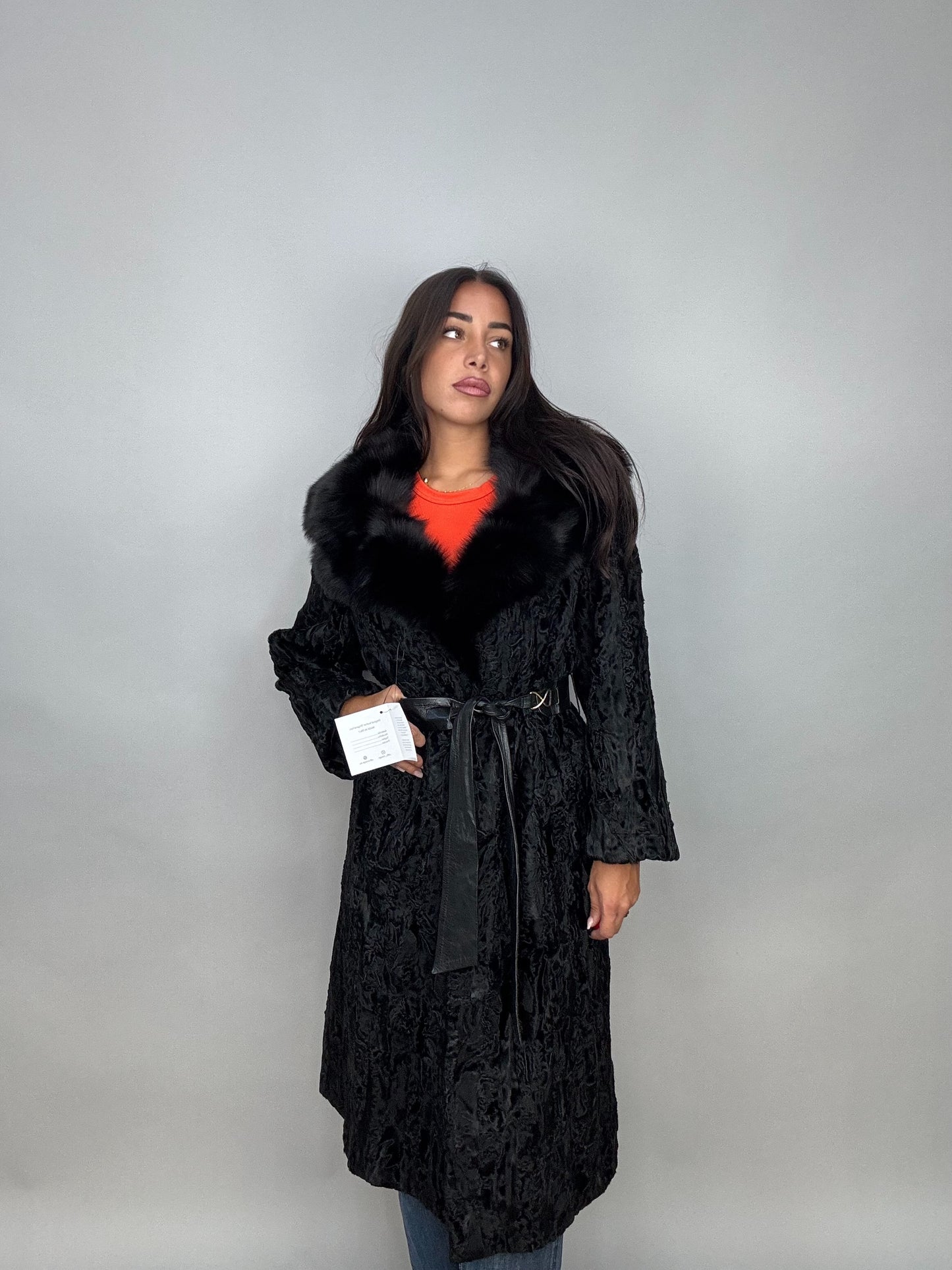 Silver fox jacket