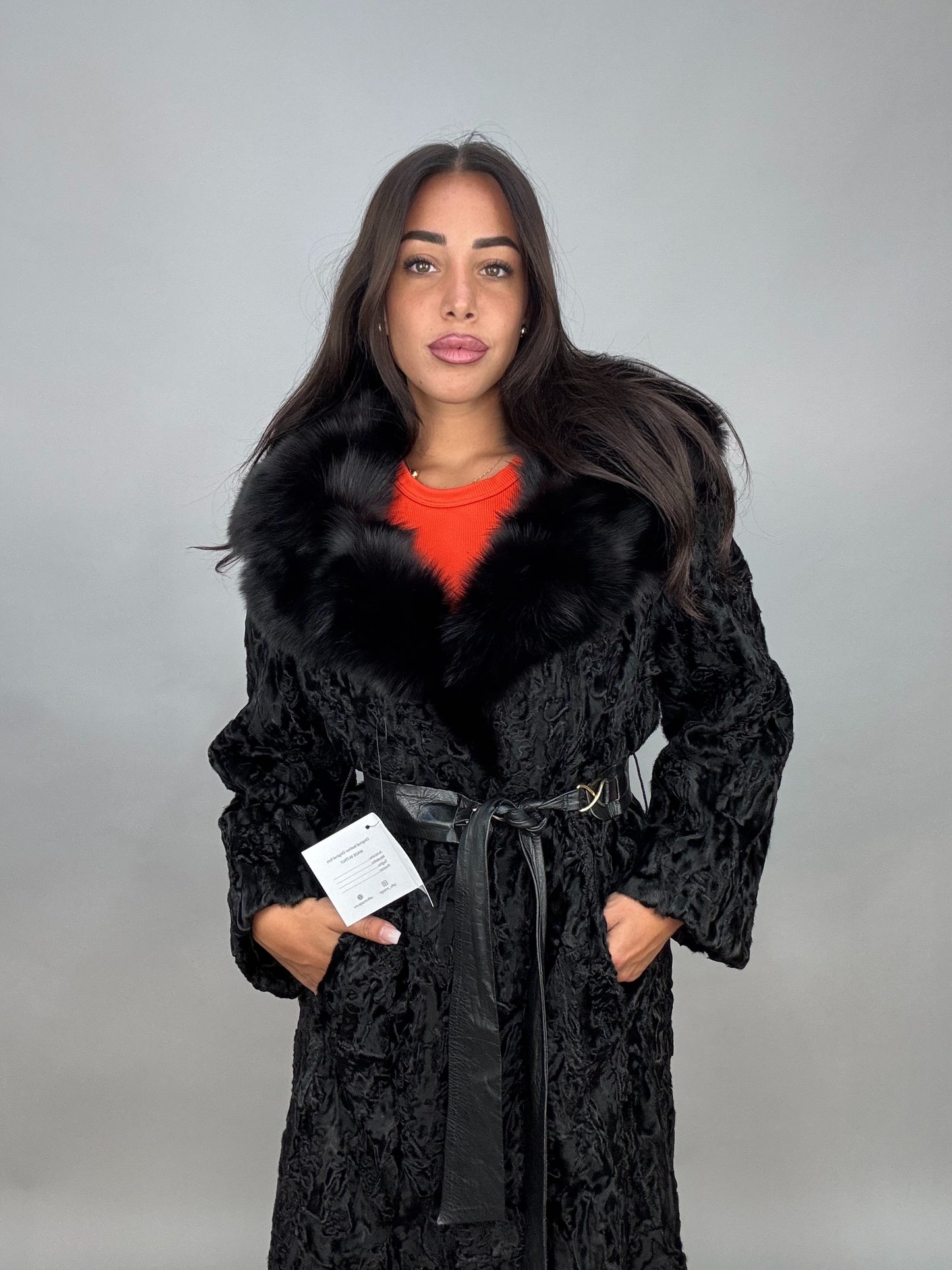 Silver fox jacket
