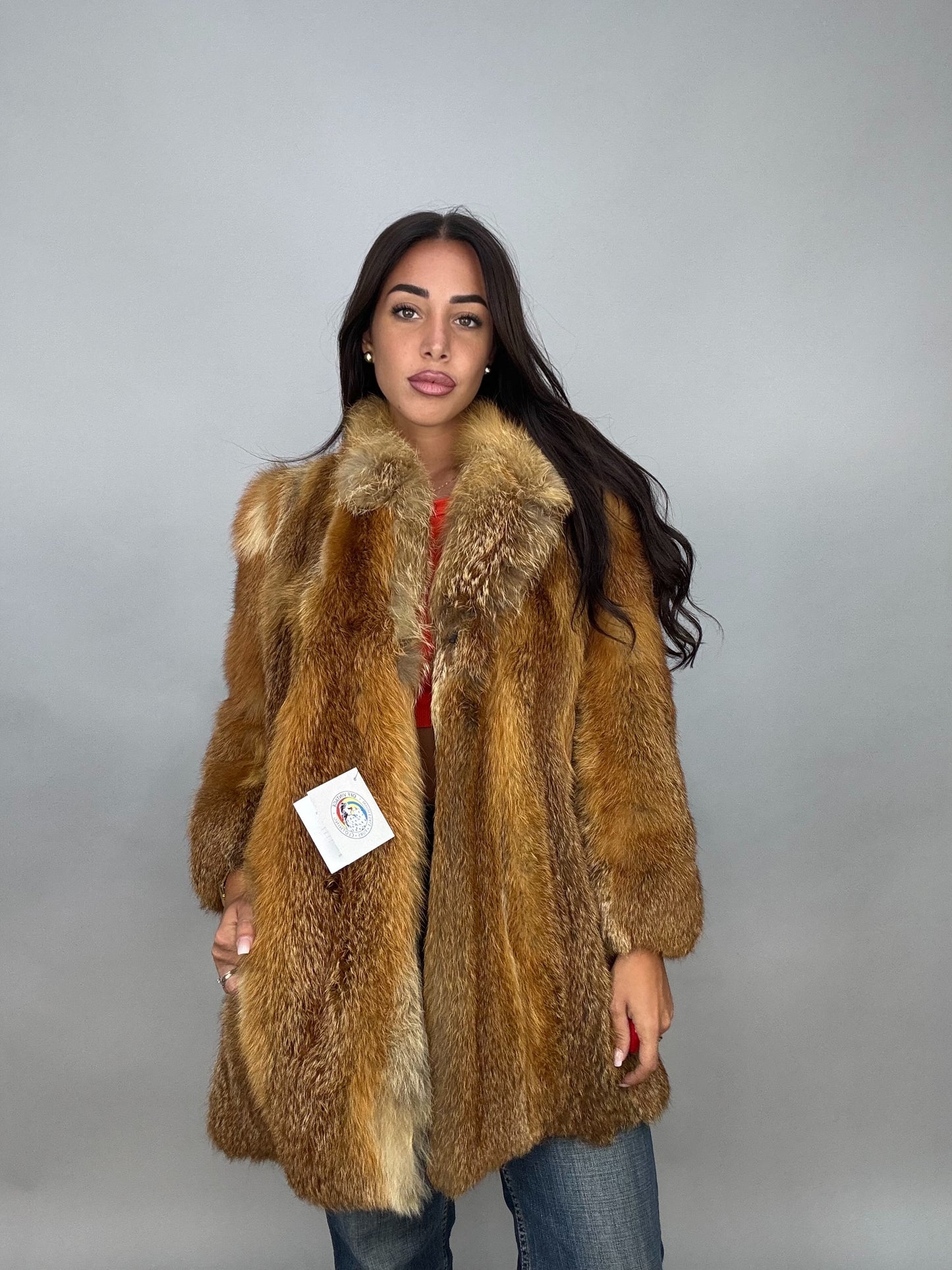 Silver fox jacket