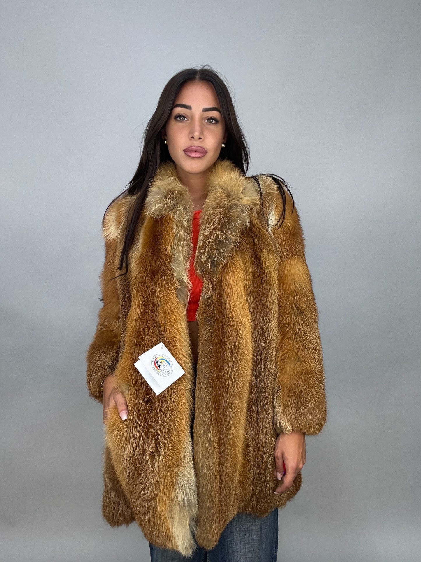 Silver fox jacket