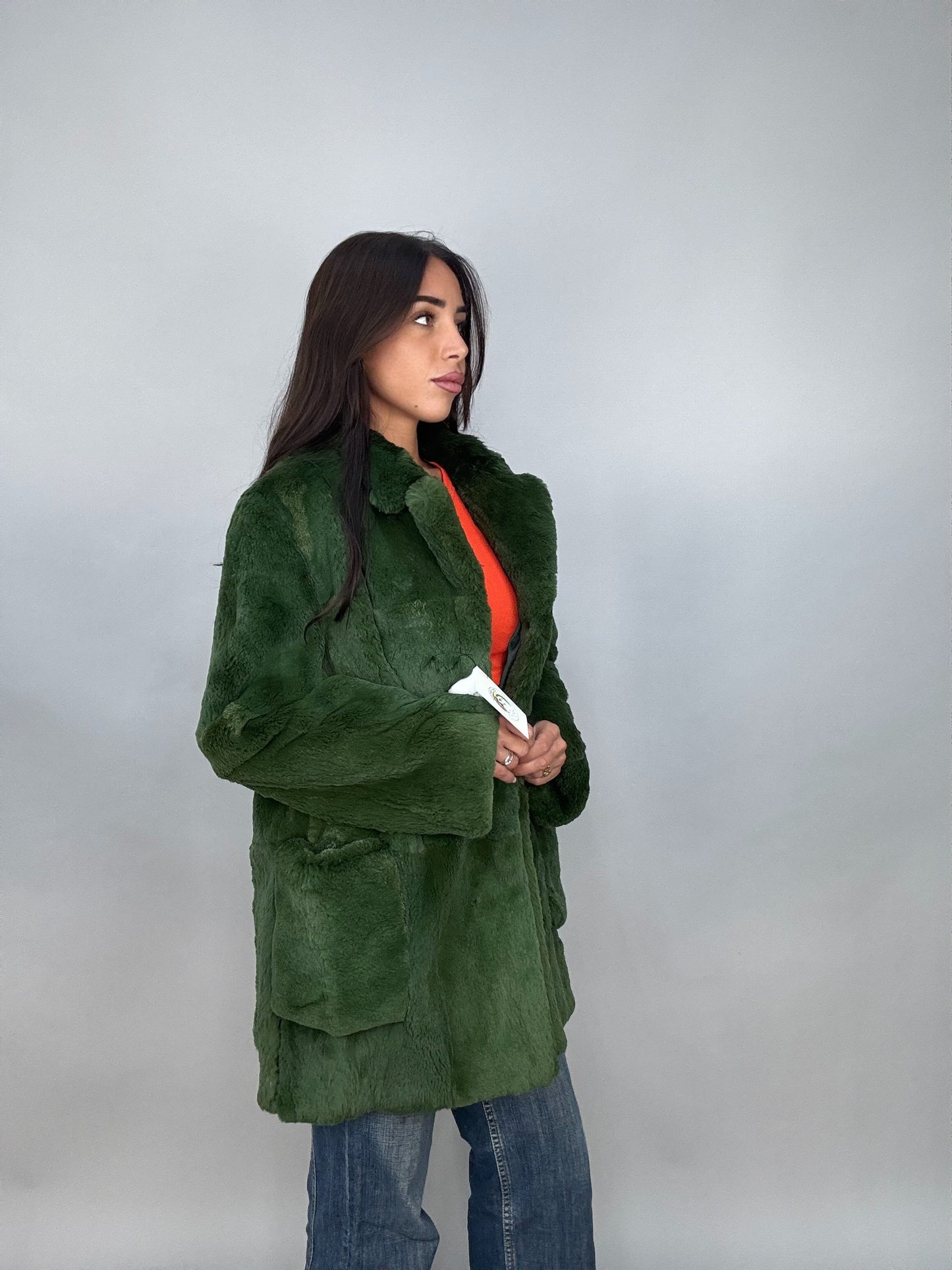 Silver fox jacket