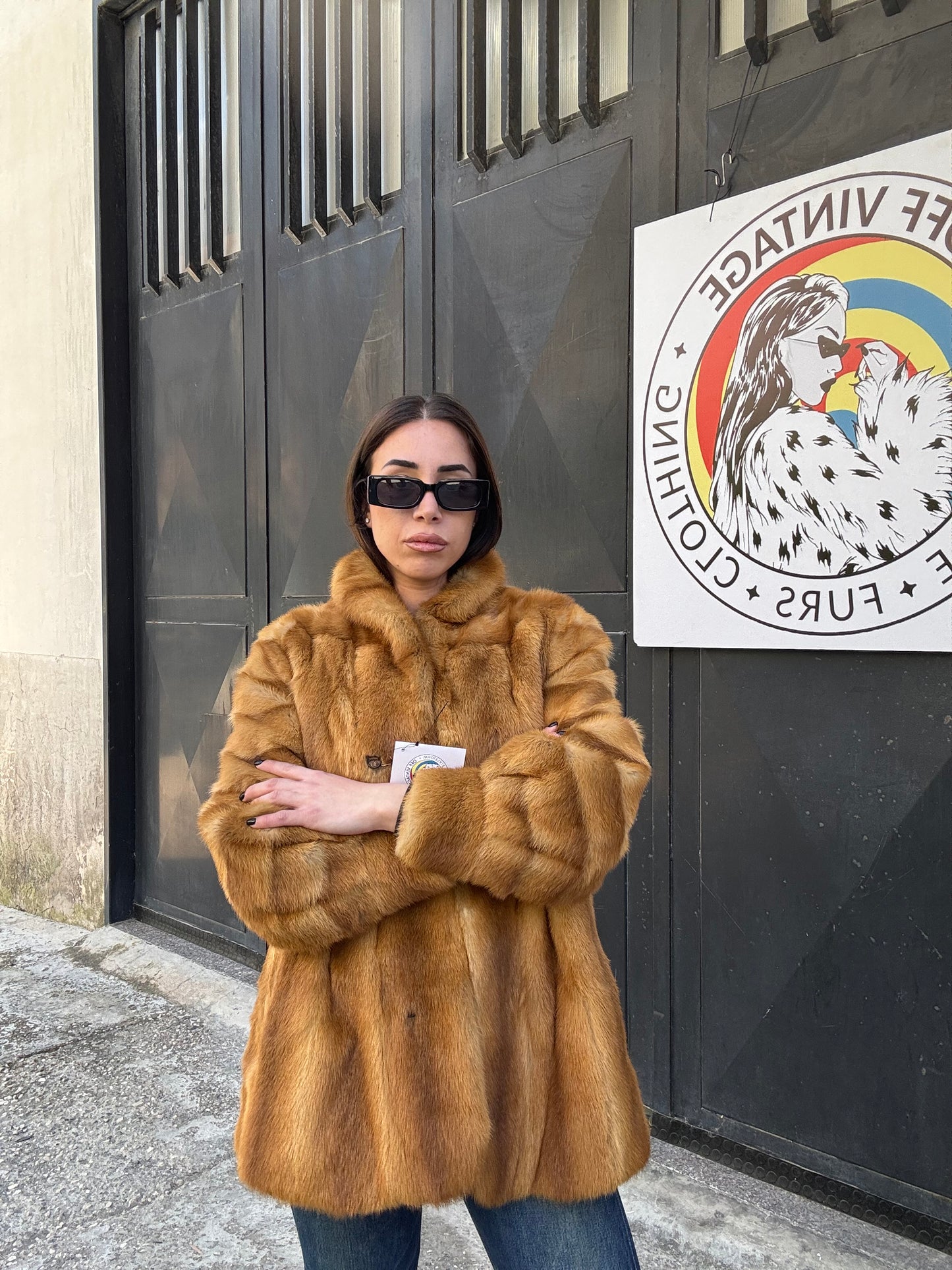 Giacca in visone