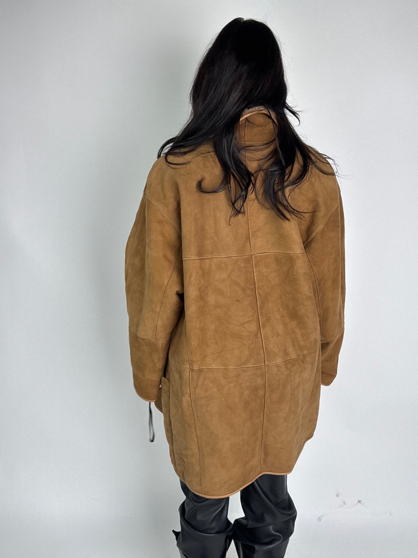 Shearling coat N191