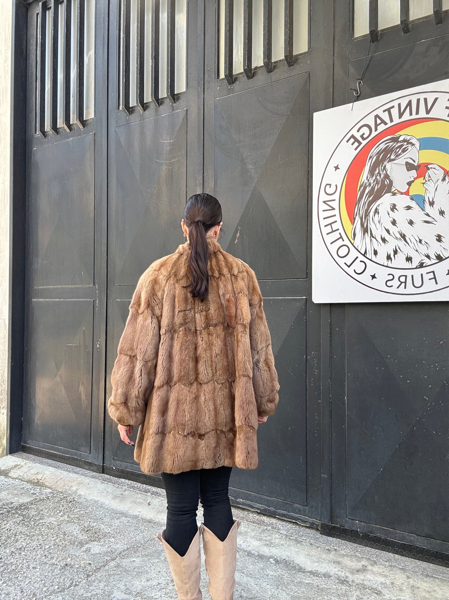 Cappotto in lapin