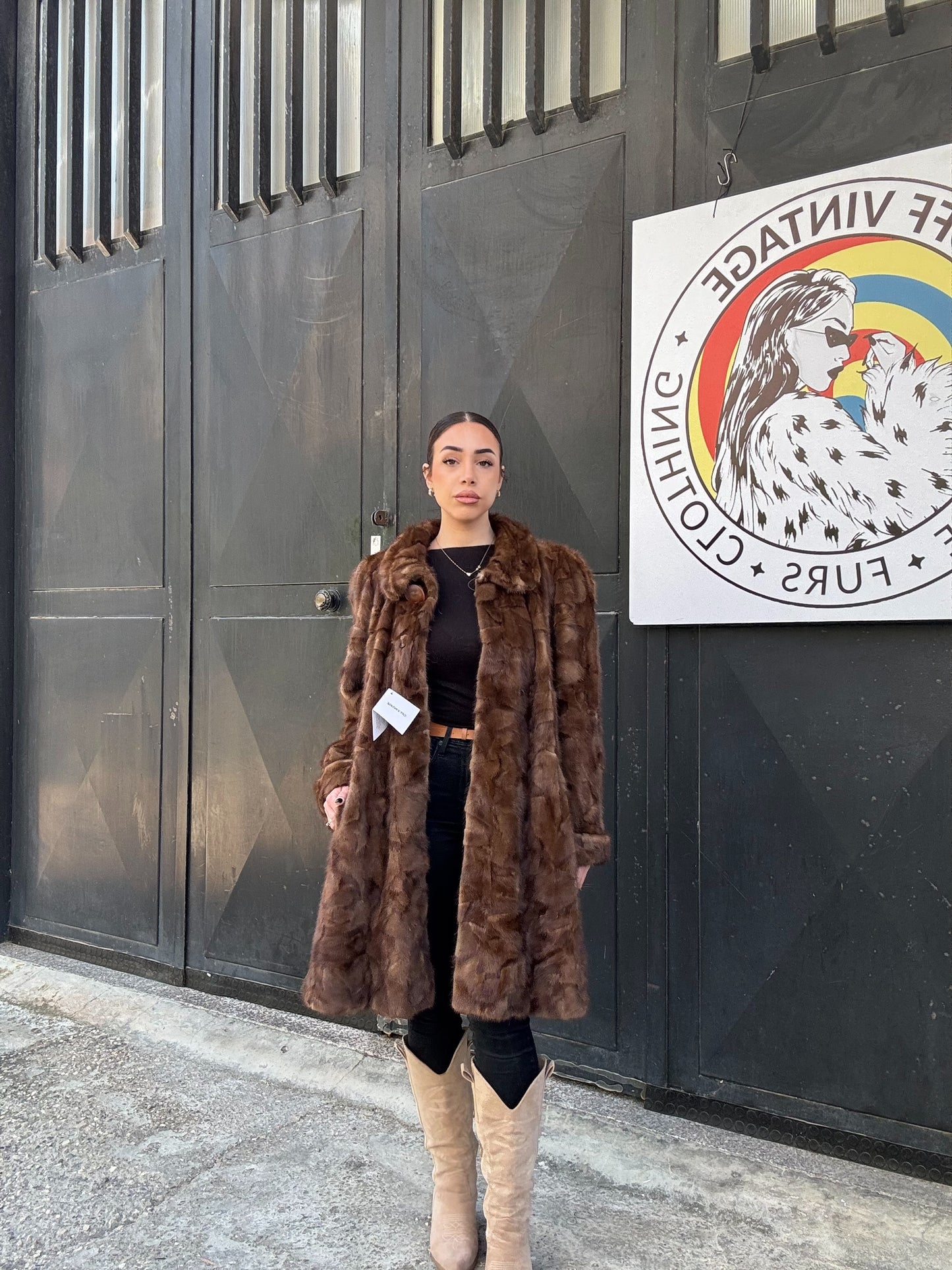 Cappotto in visone