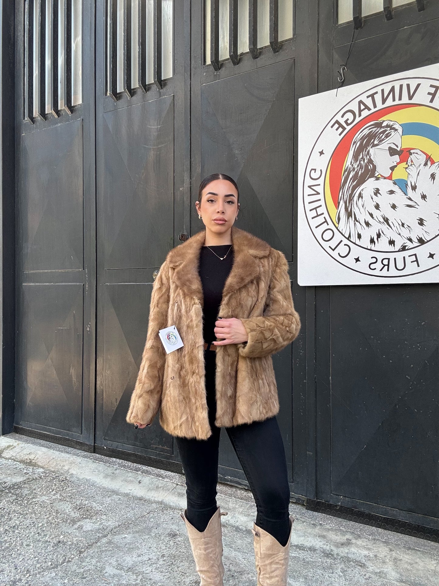 Giacca in visone