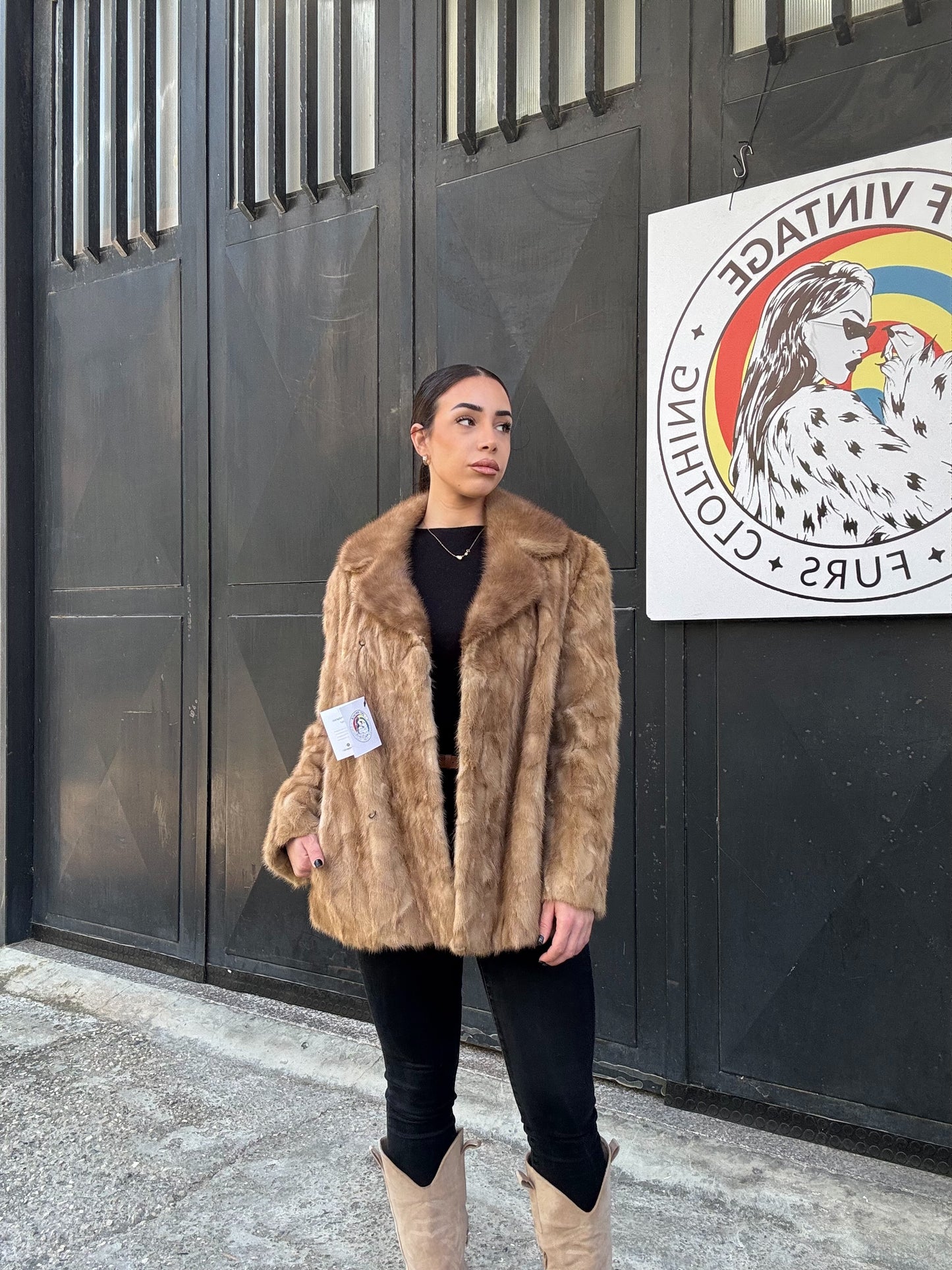 Giacca in visone
