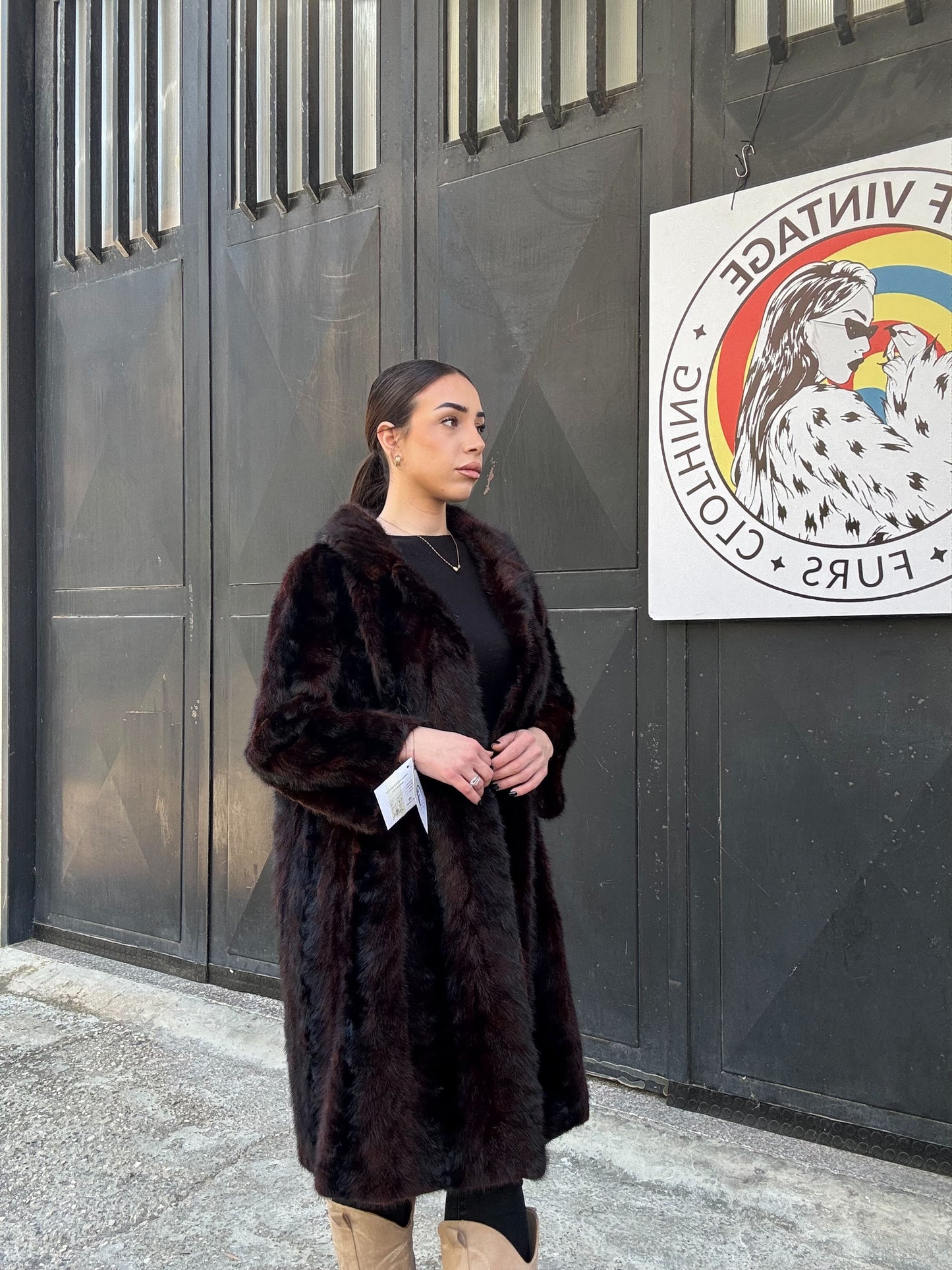 Cappotto in visone