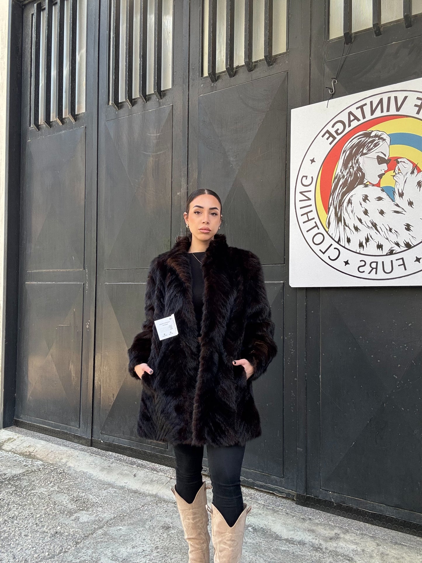 Cappotto in visone