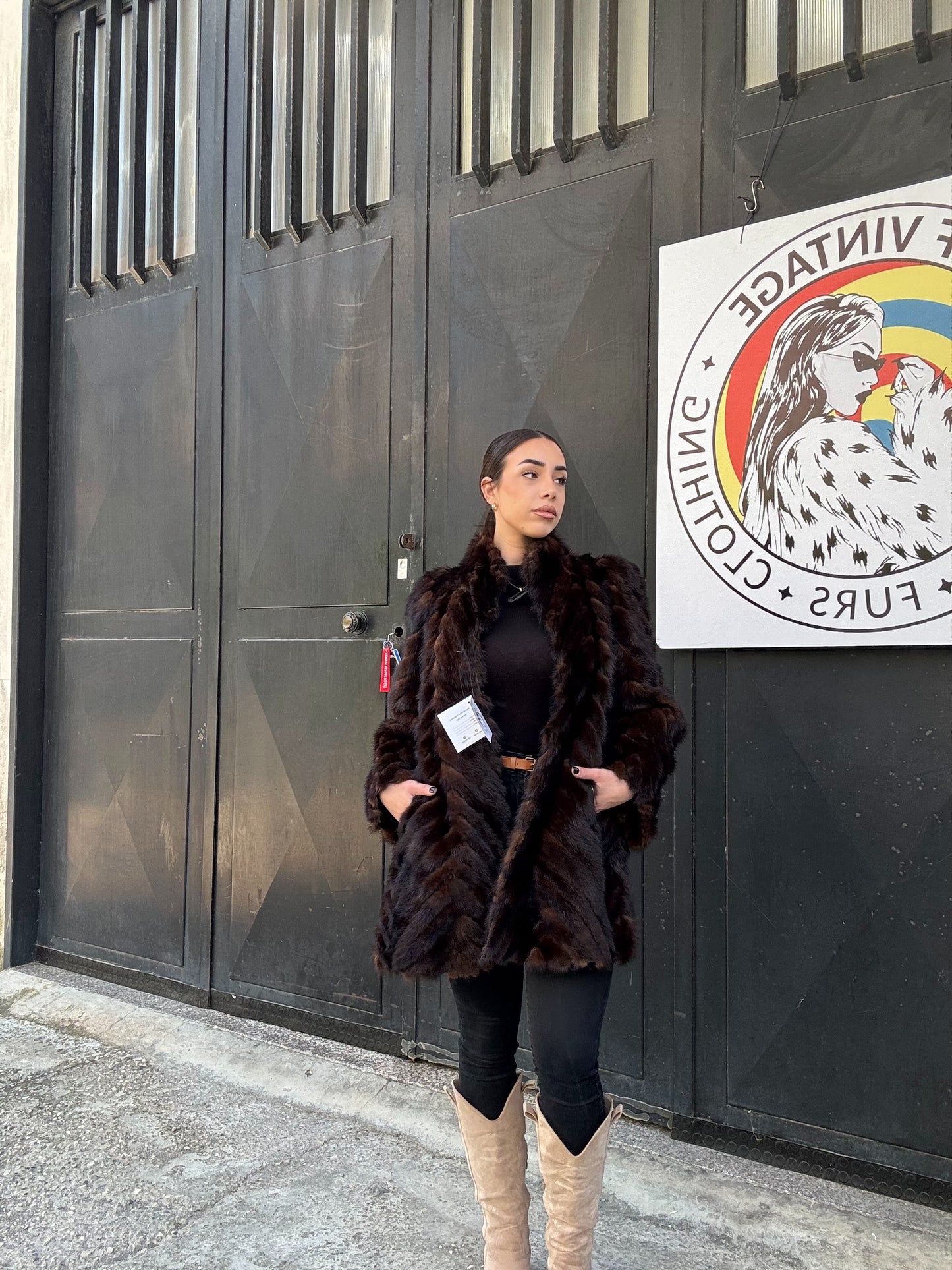 Cappotto in visone