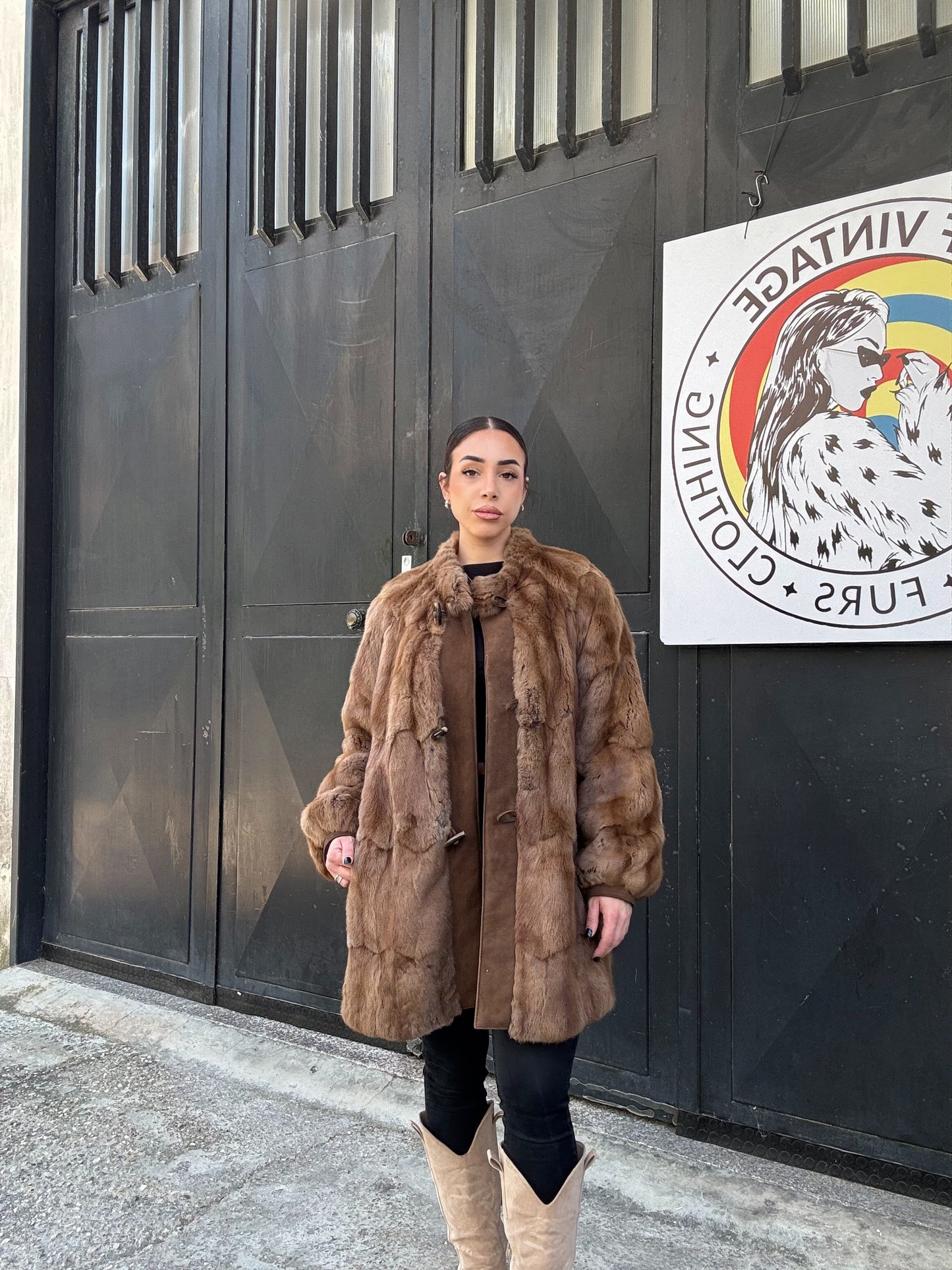 Cappotto in lapin