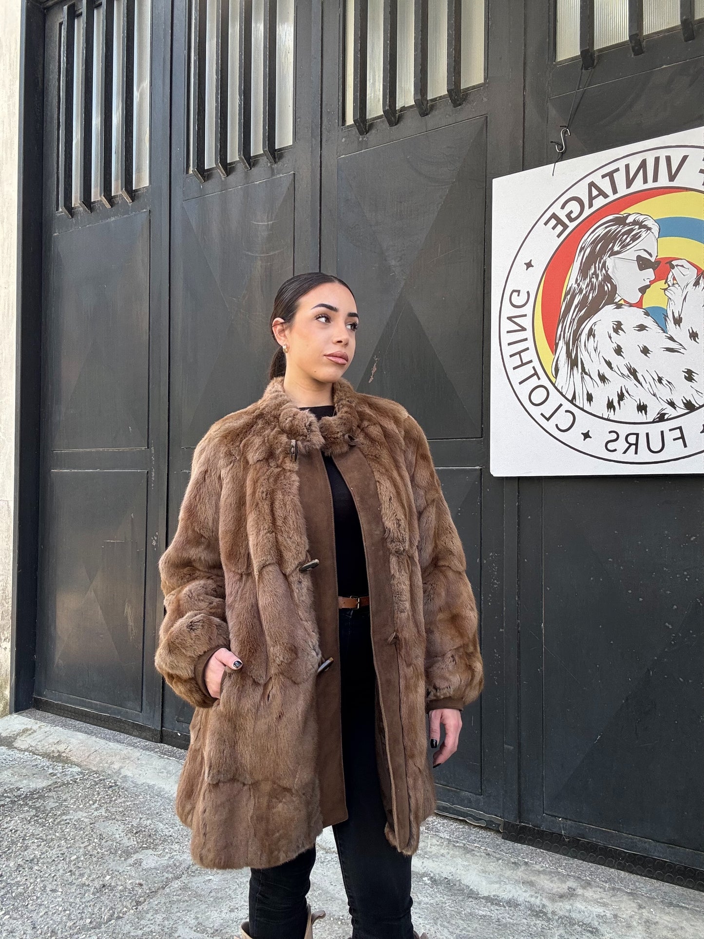Cappotto in lapin