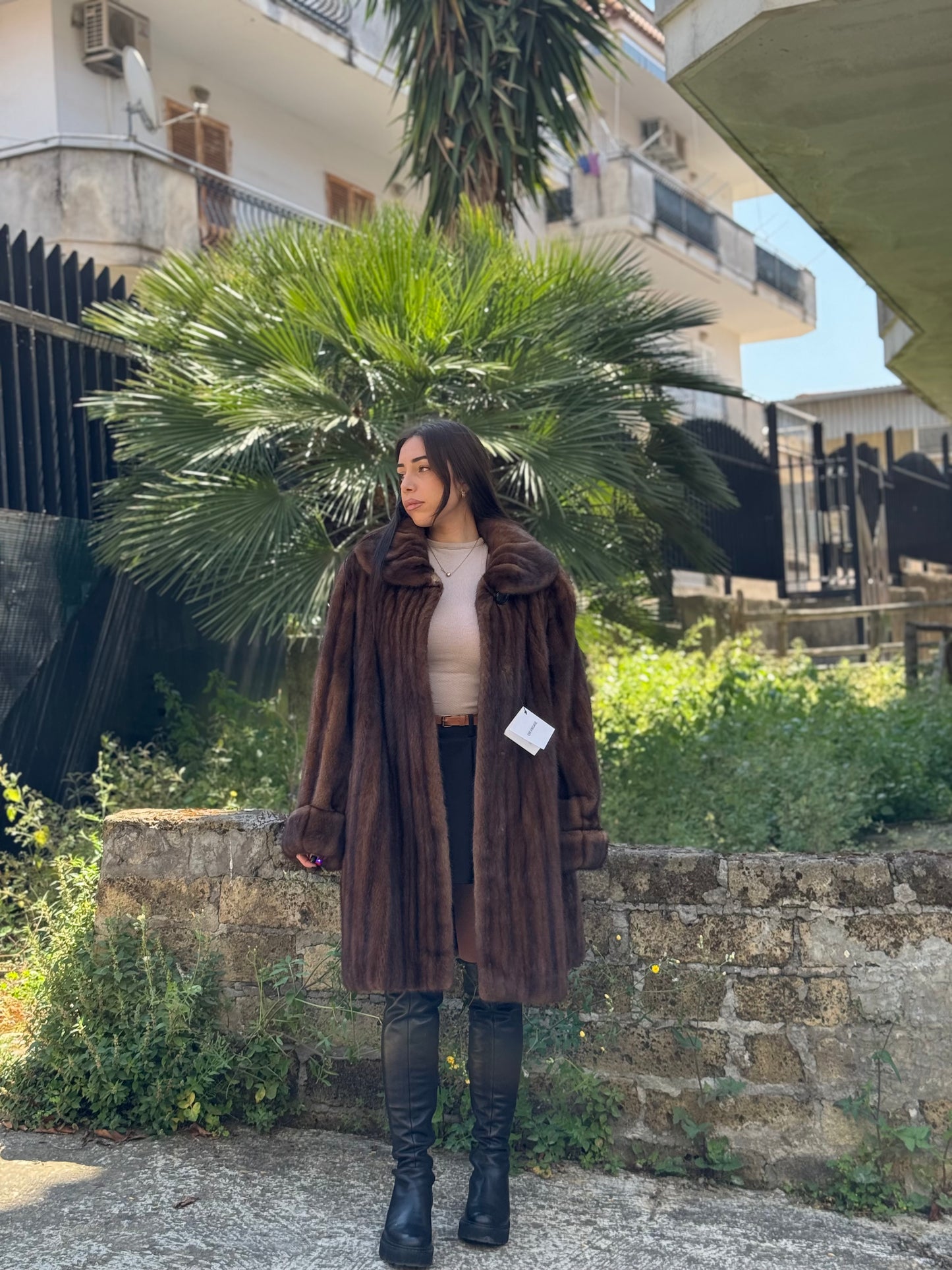Cappotto in visone