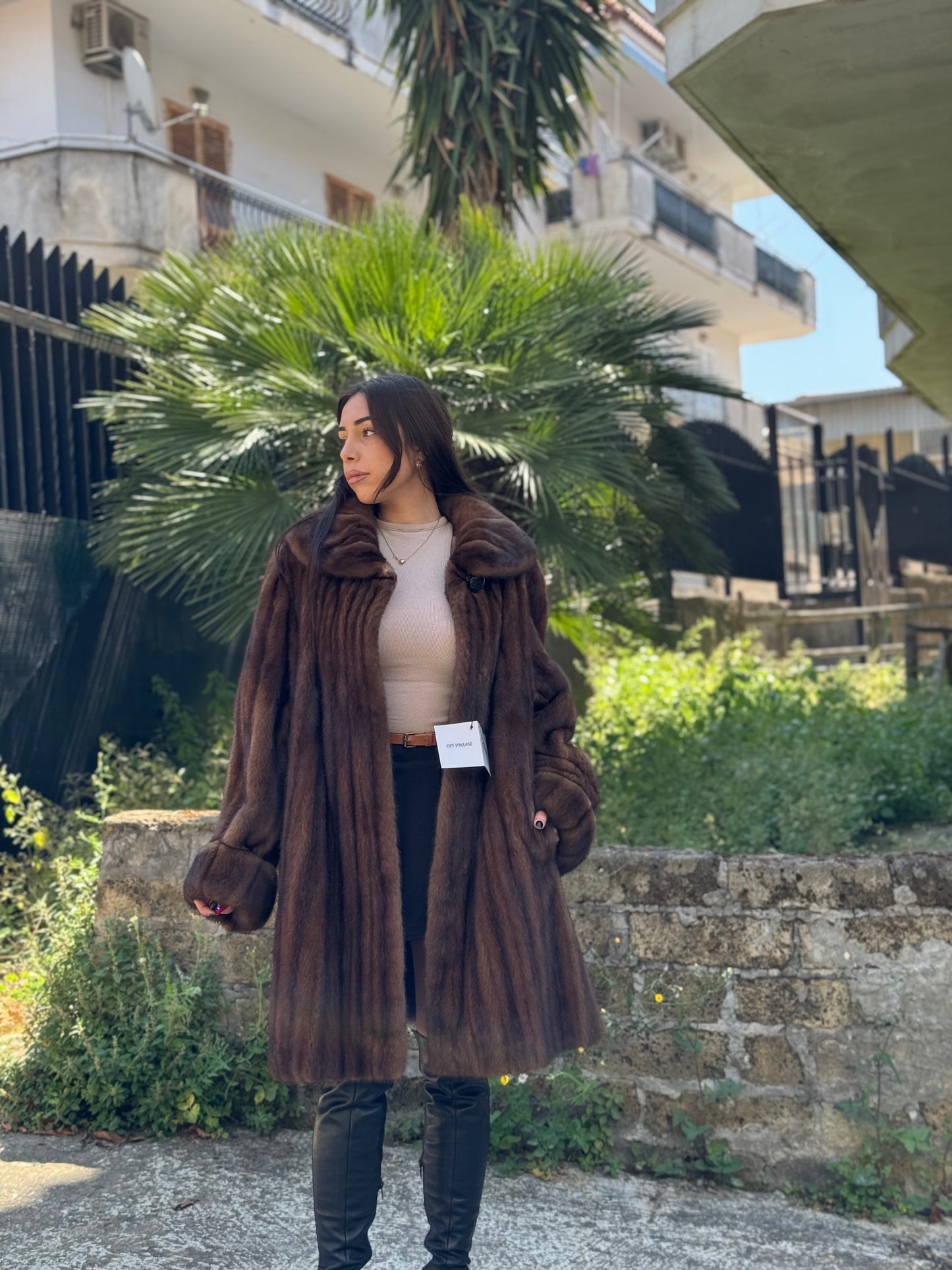 Cappotto in visone