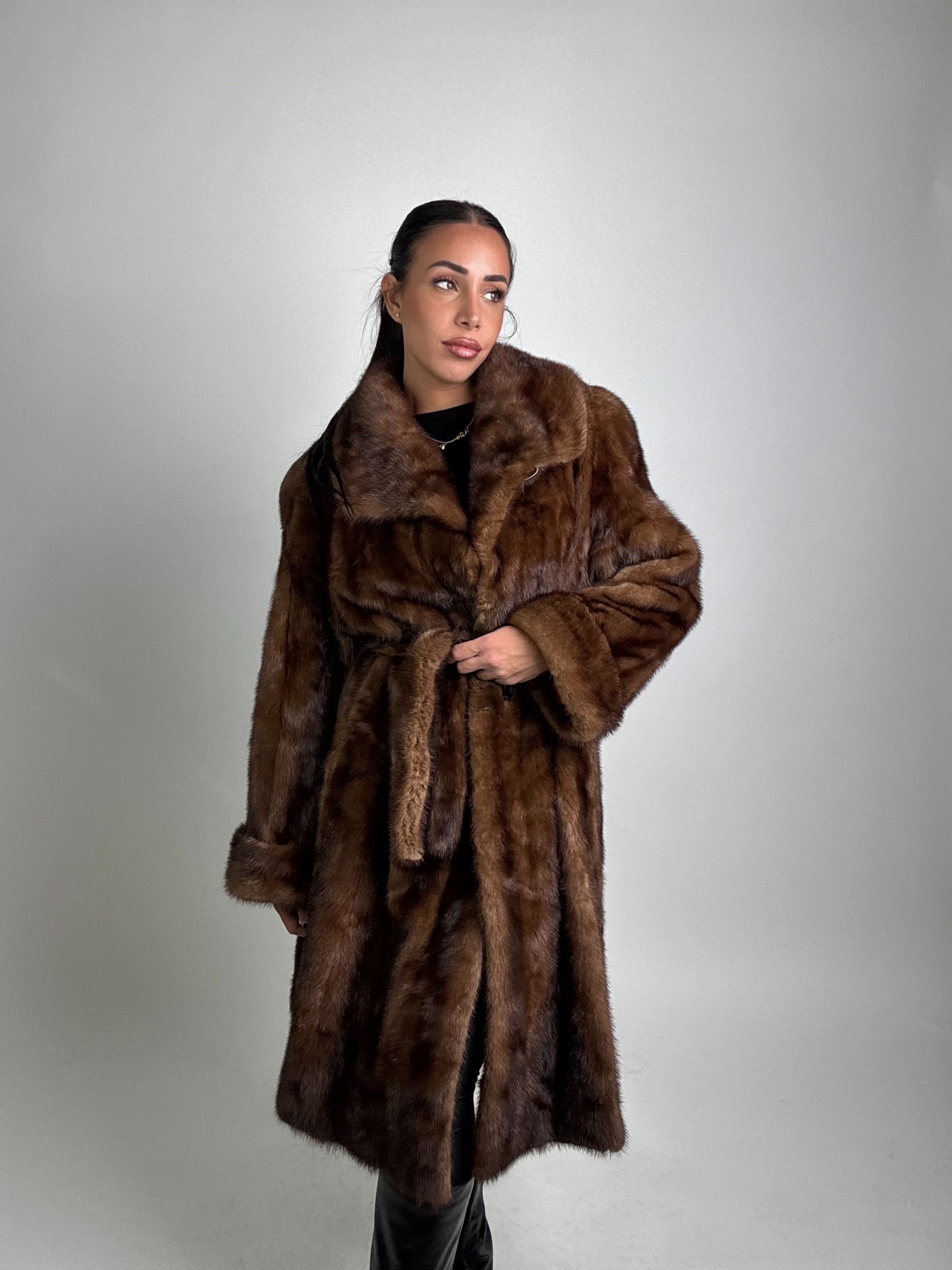 Cappotto in visone N360