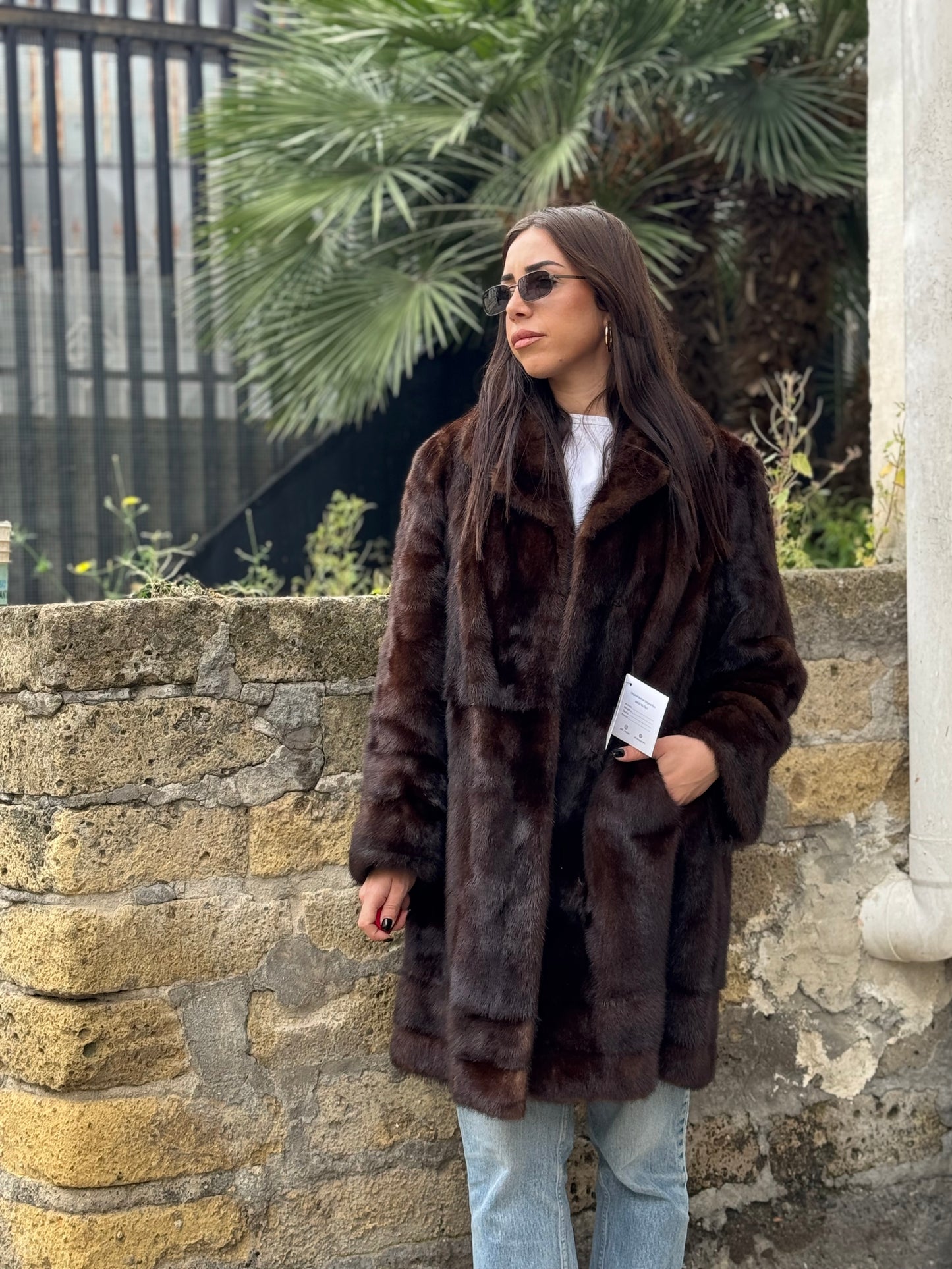 Cappotto in visone
