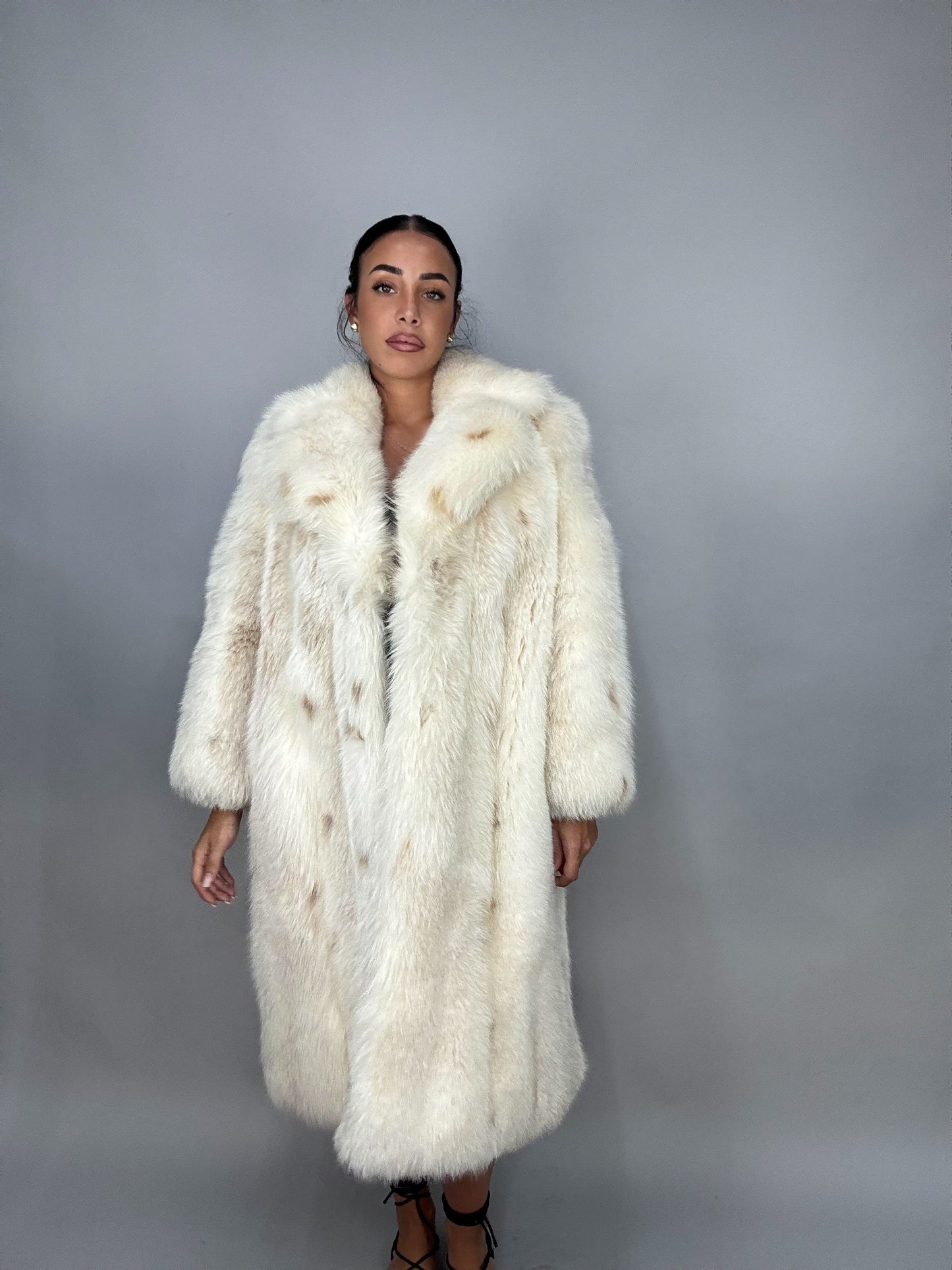 Cappotto in volpe linciata