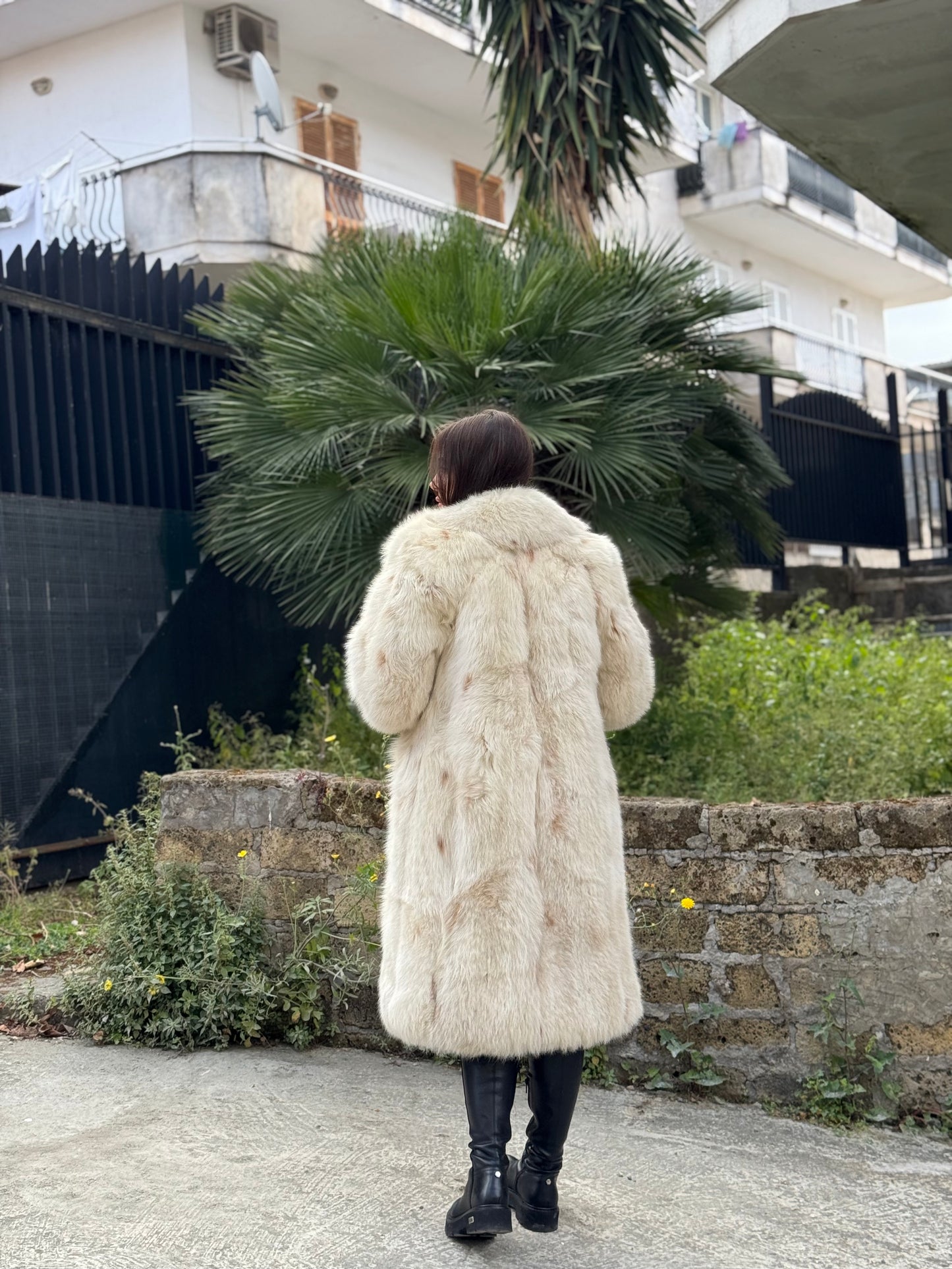 Cappotto in volpe linciata