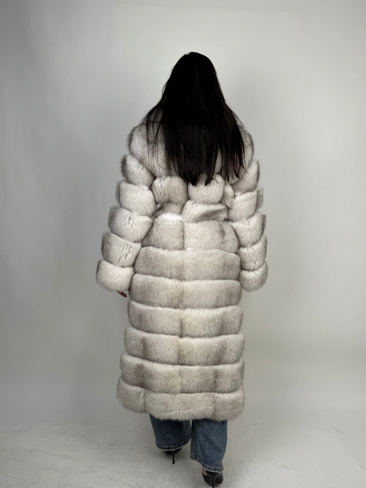Cappotto Sandy in volpe della groenlandia