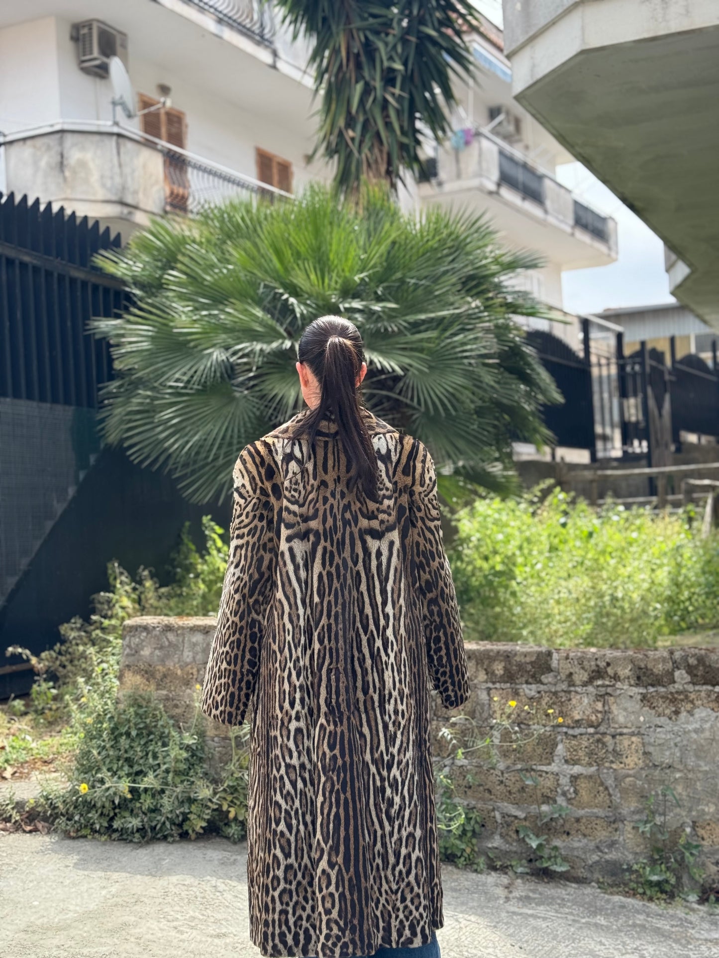 Cappotto in leopardo