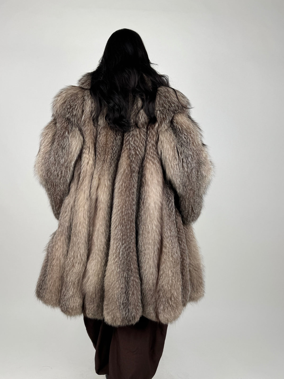 Giacca in volpe frost N250