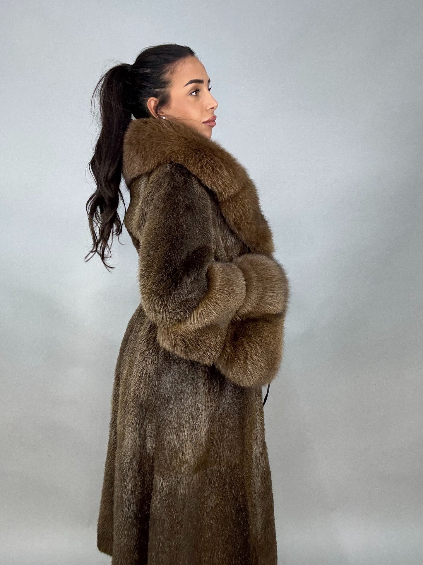 Mink Bomber Jacket