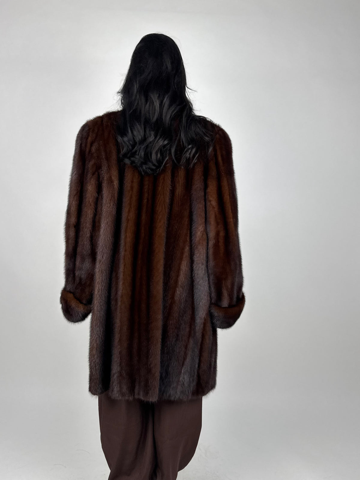 Cappotto in visone N729