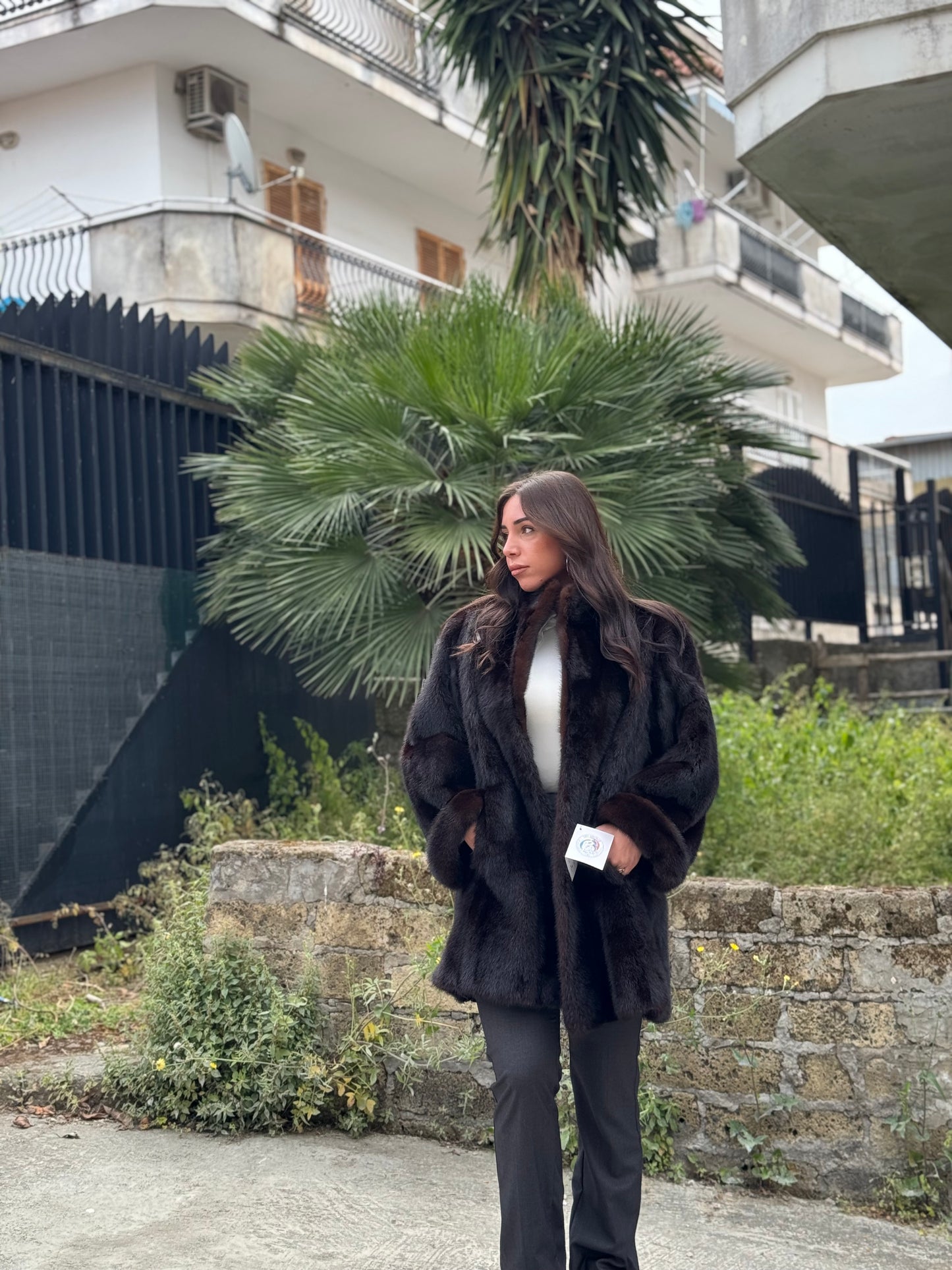 Giacca in visone