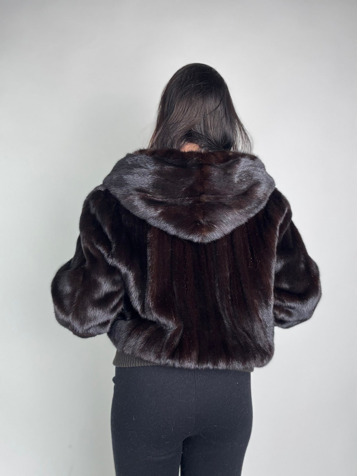 Bomber in visone N95