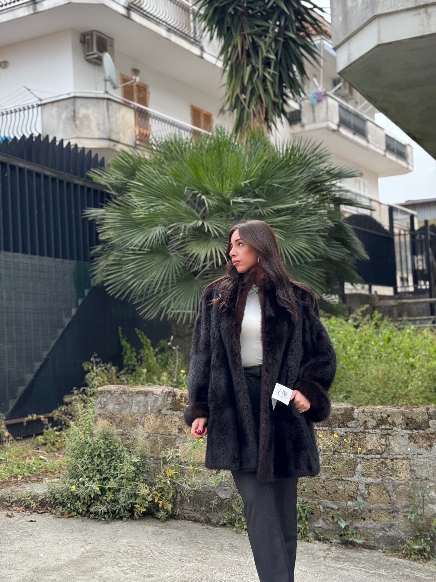 Giacca in visone