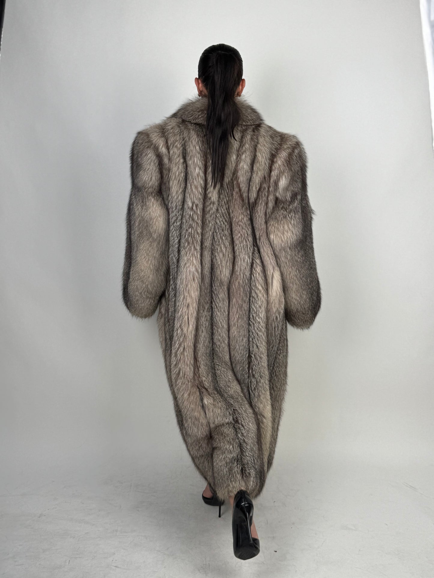 Cappotto in volpe frost N81