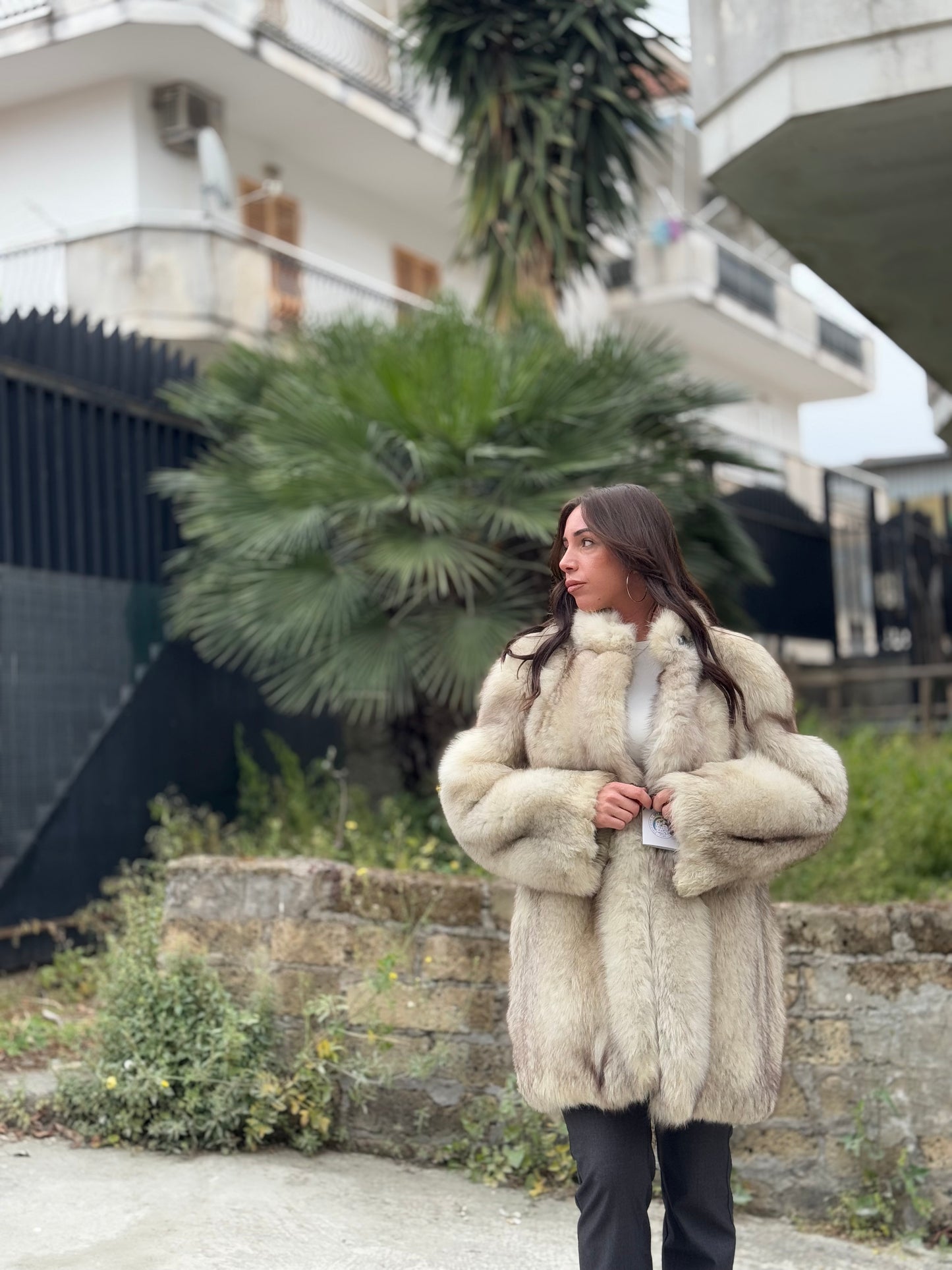 Giacca in volpe della groenlandia