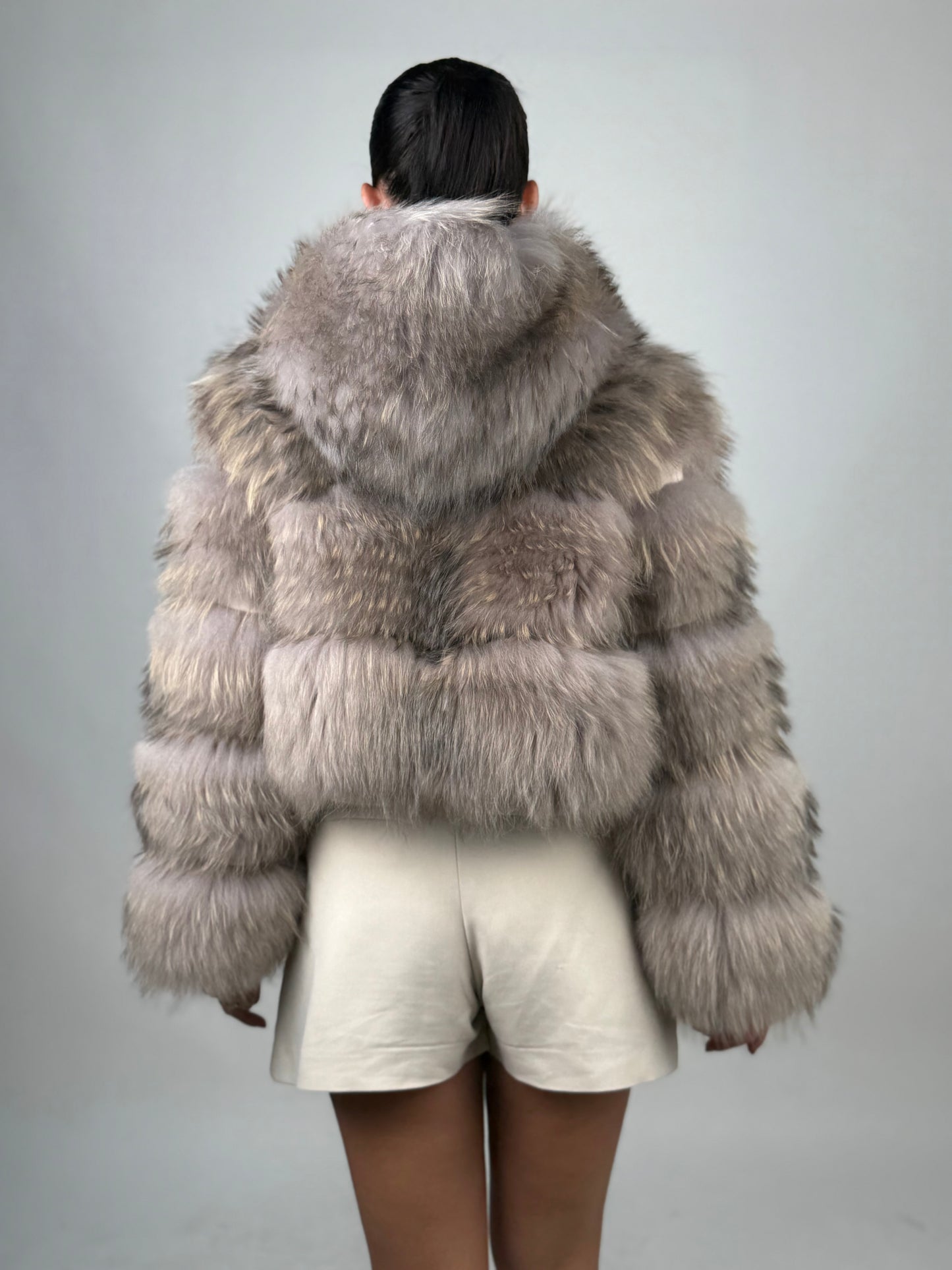 Bomber in volpe silver N86