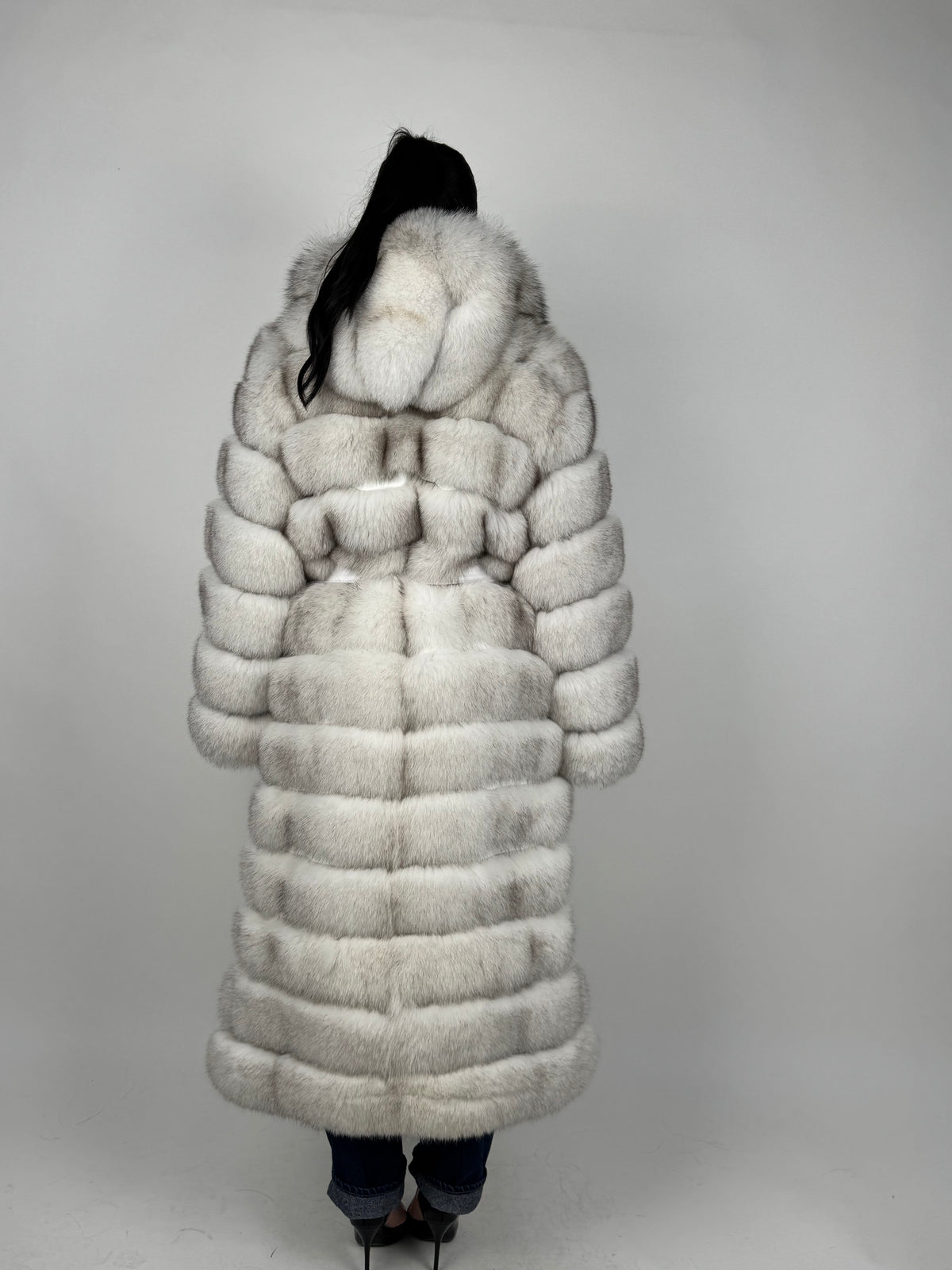 Cappotto in volpe della groenlandia N762