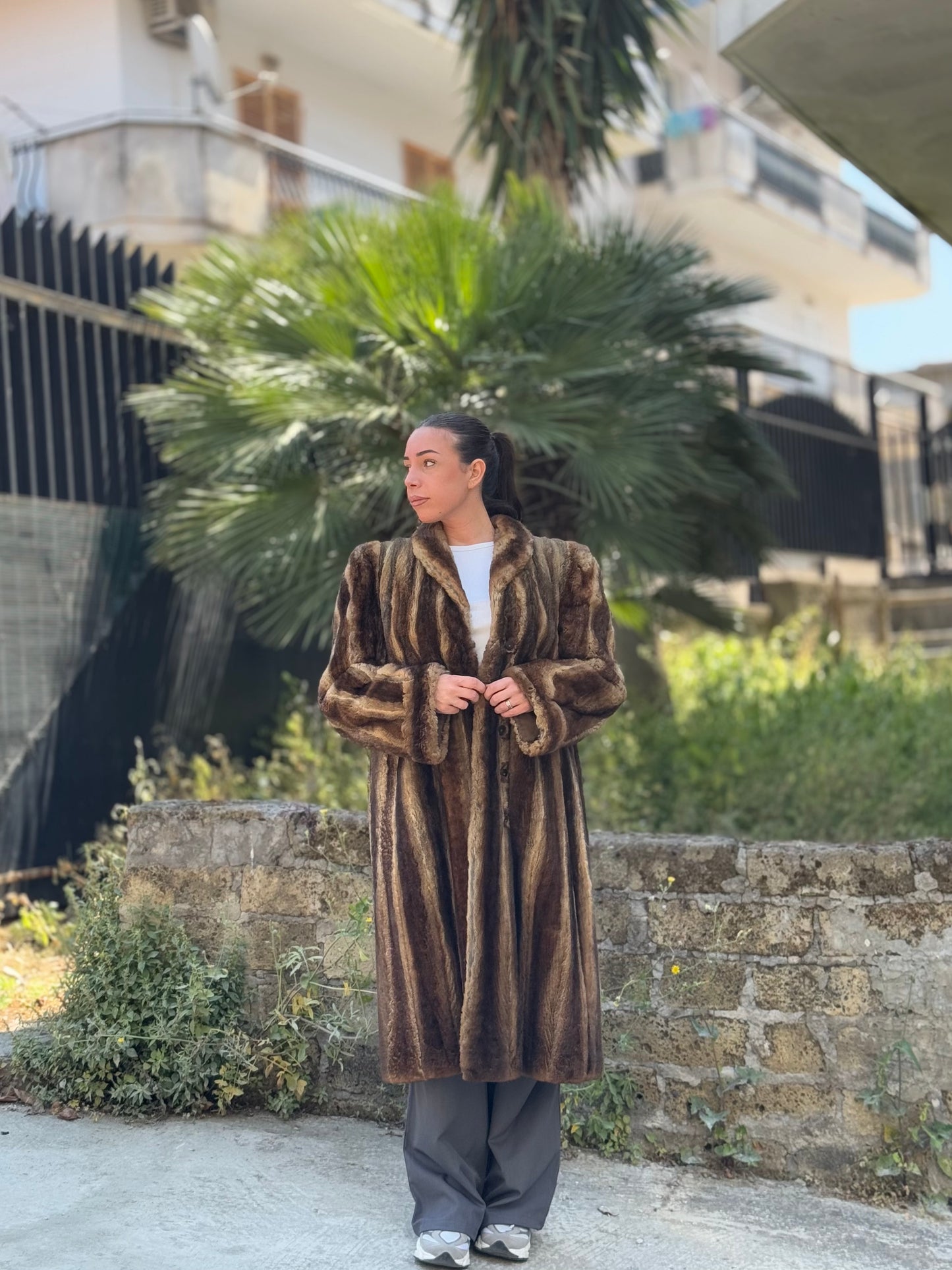 Cappotto in cincillà