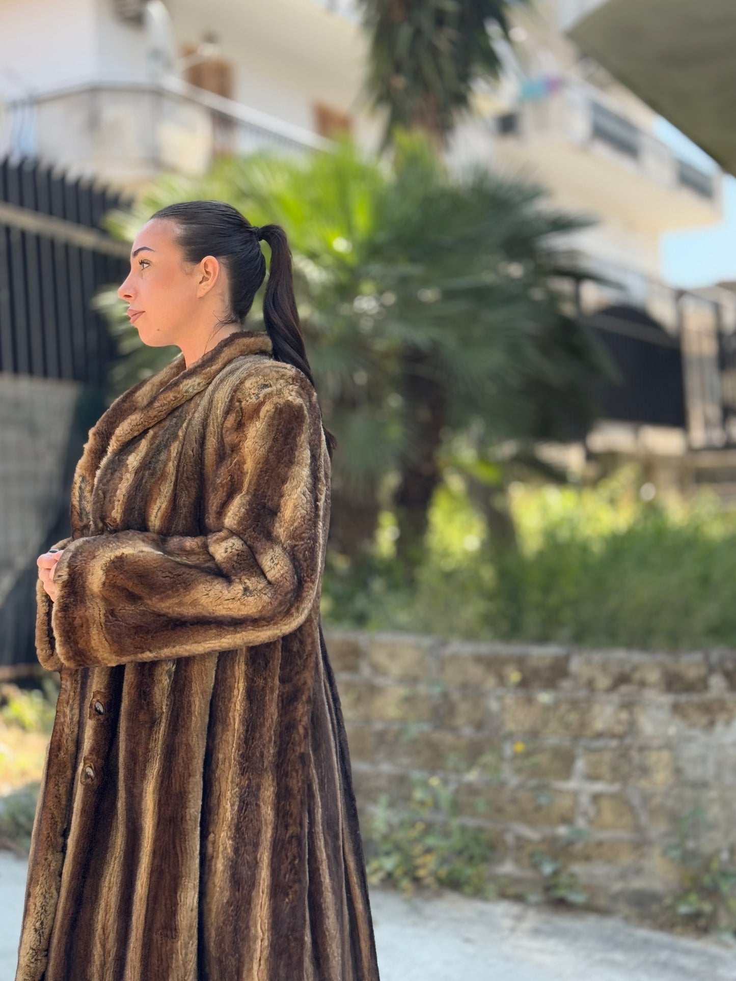 Cappotto in cincillà
