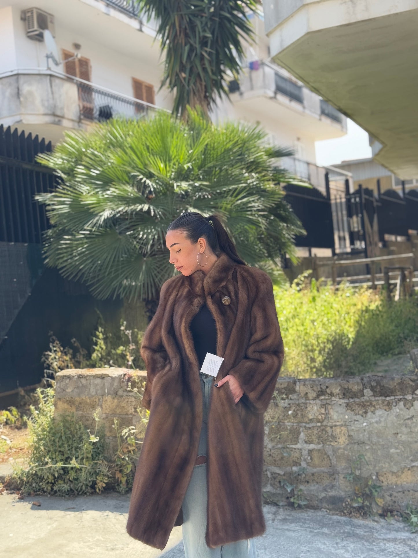 Mink Bomber Jacket