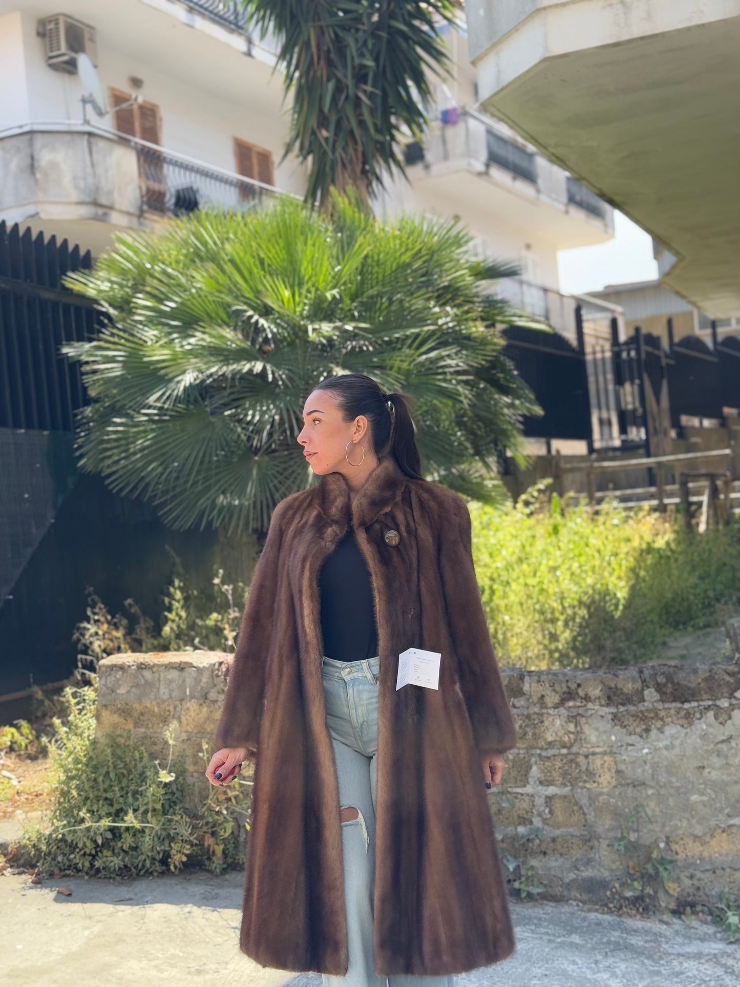Mink Bomber Jacket