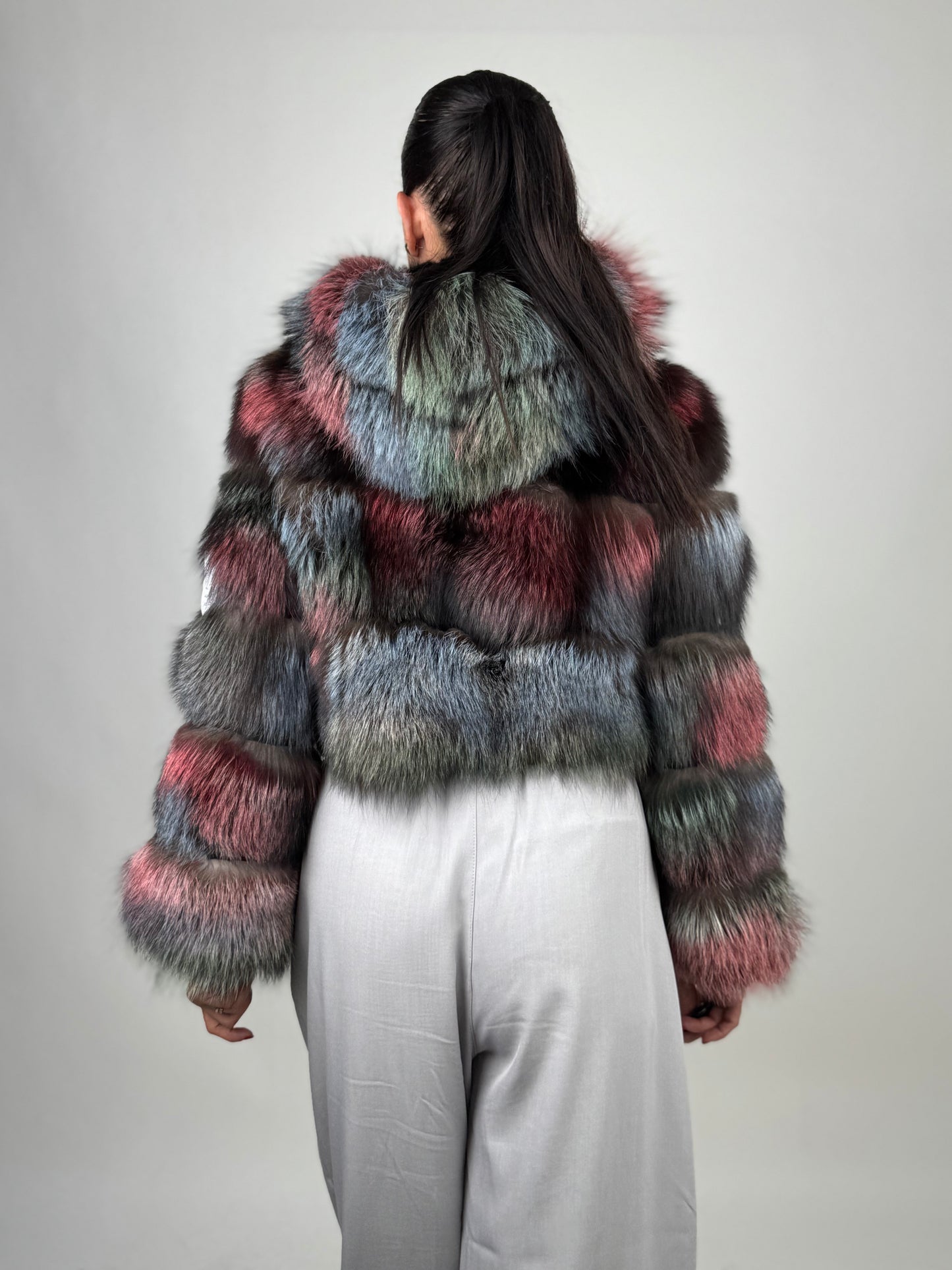 Bomber Elys in volpe multi