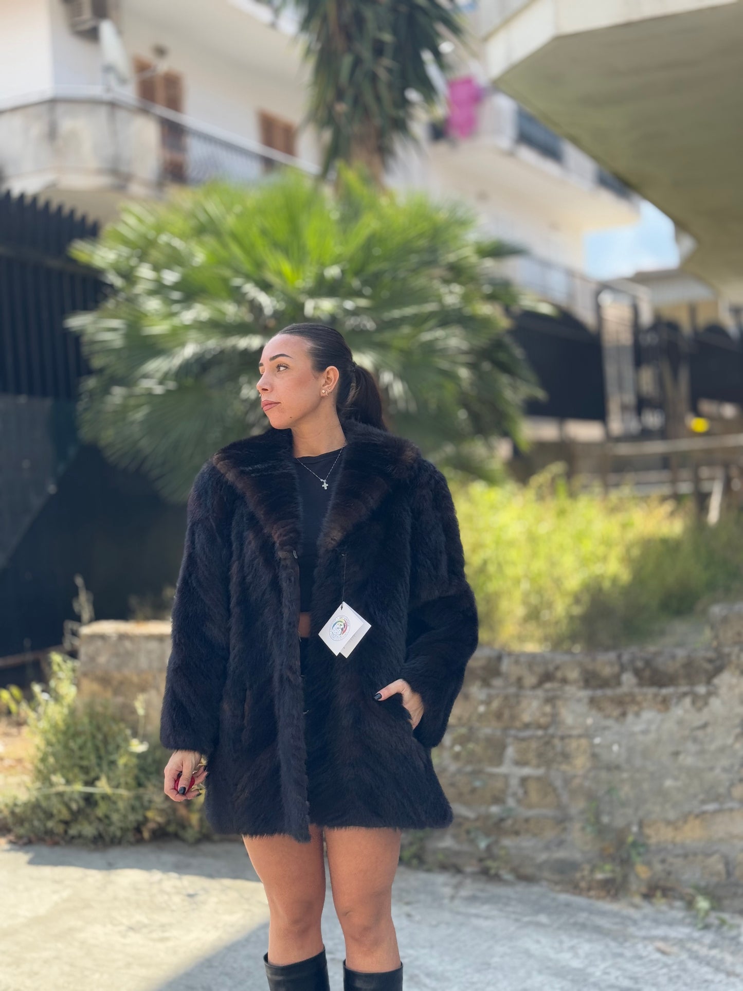 Giacca in visone